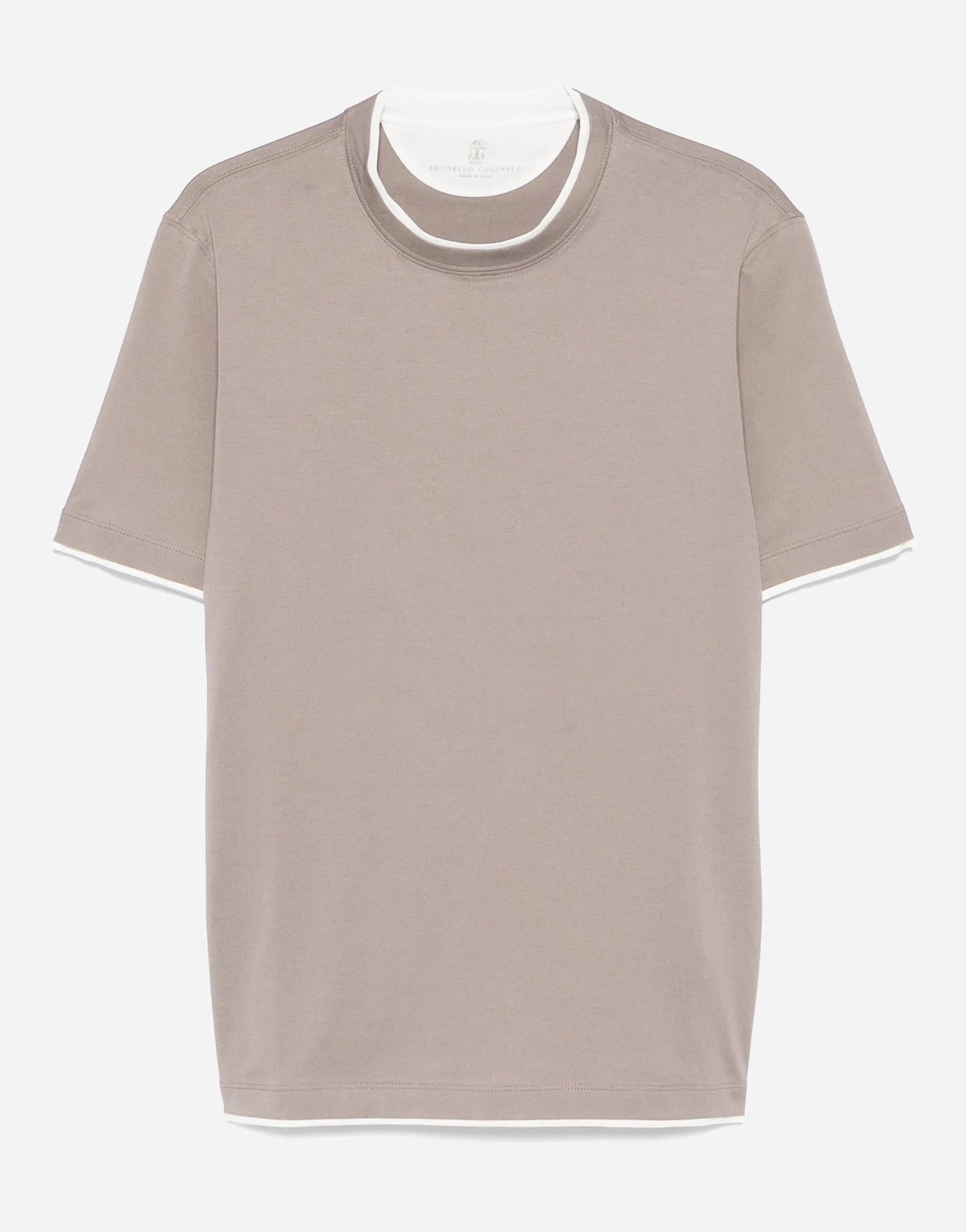 Brunello Cucinelli Faux-Layering T-Shirt