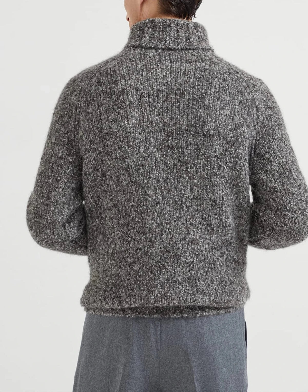 Brunello Cucinelli Flecked Turtleneck Sweater