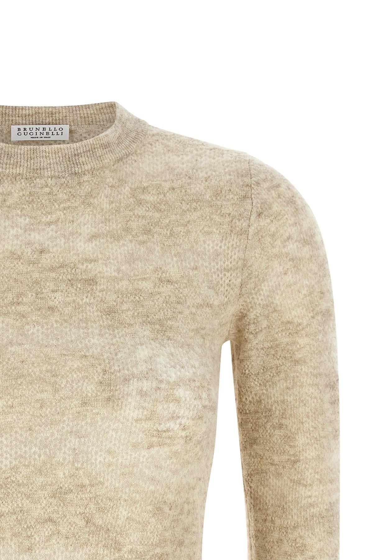 Brunello Cucinelli Flower Lace Sweater