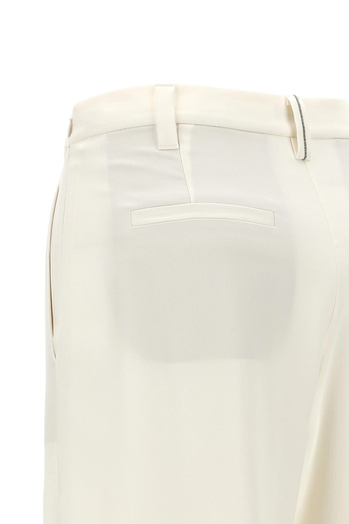 Brunello Cucinelli Brunello Cucinelli Fluid Linen Blend Twill Pants