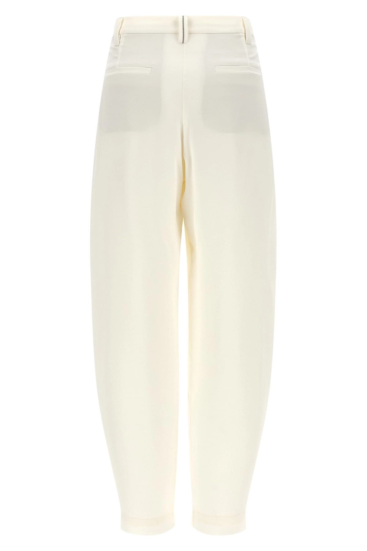 Brunello Cucinelli Fluid Linen Blend Twill Pants - alternate view