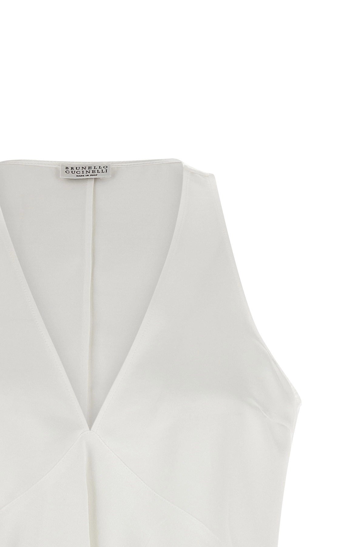Brunello Cucinelli 플루이드 트윌 탑
