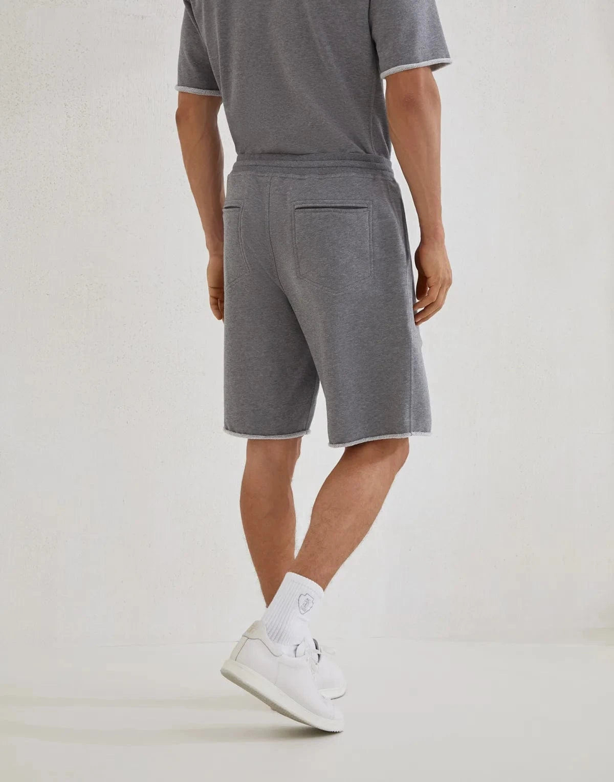 Brunello Cucinelli French Terry Bermuda Shorts