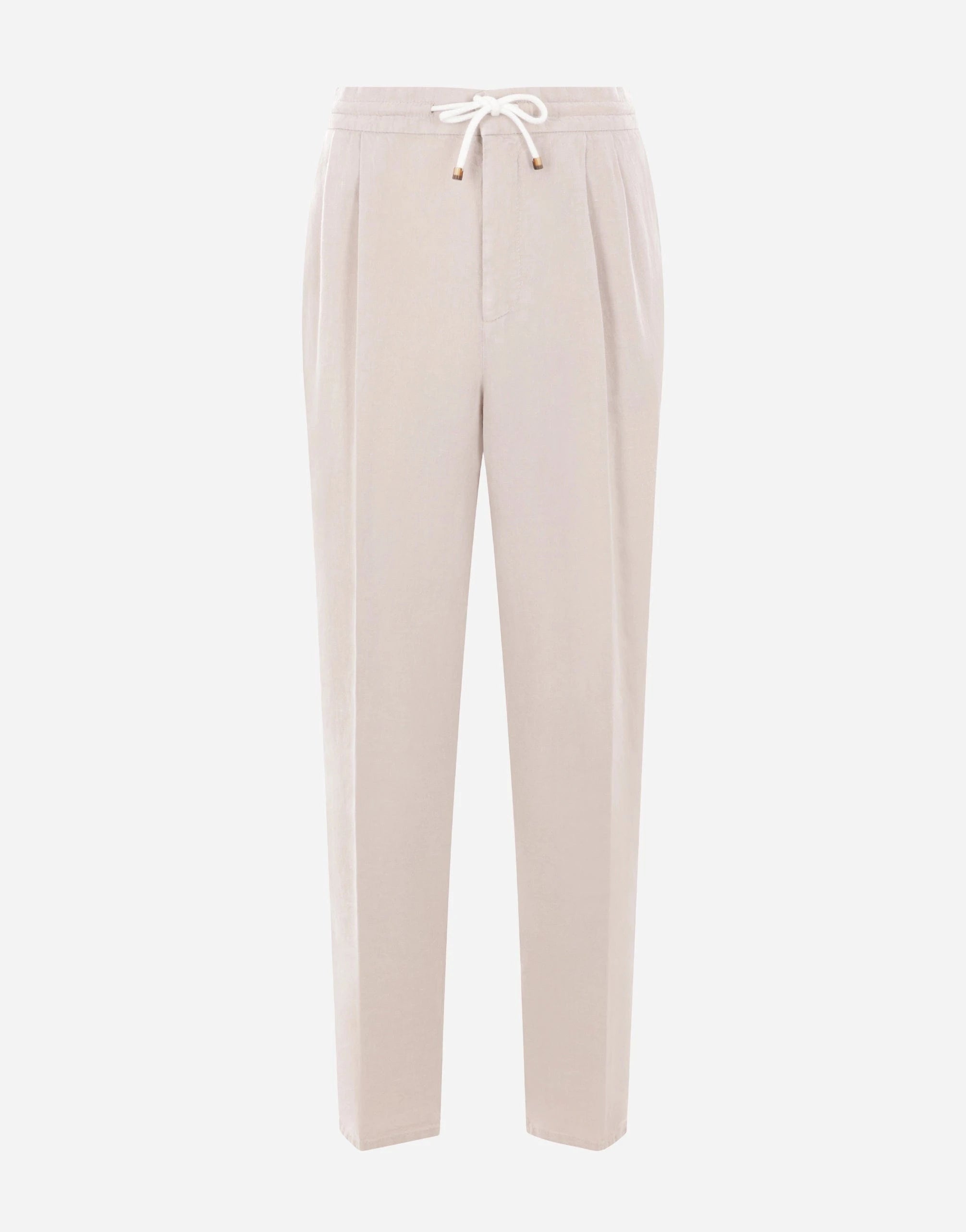 Brunello Cucinelli Garment-Dyed Leisure Drawstring Trousers