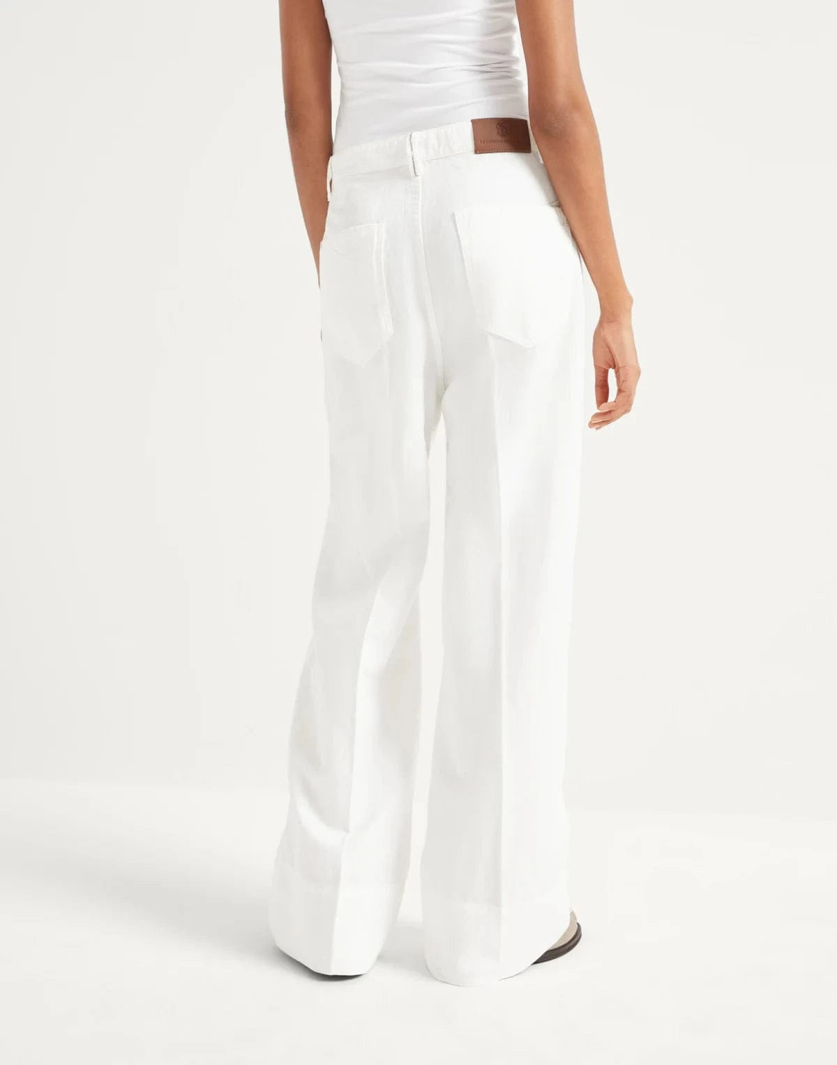 Brunello Cucinelli Garment-Dyed Monili Trousers