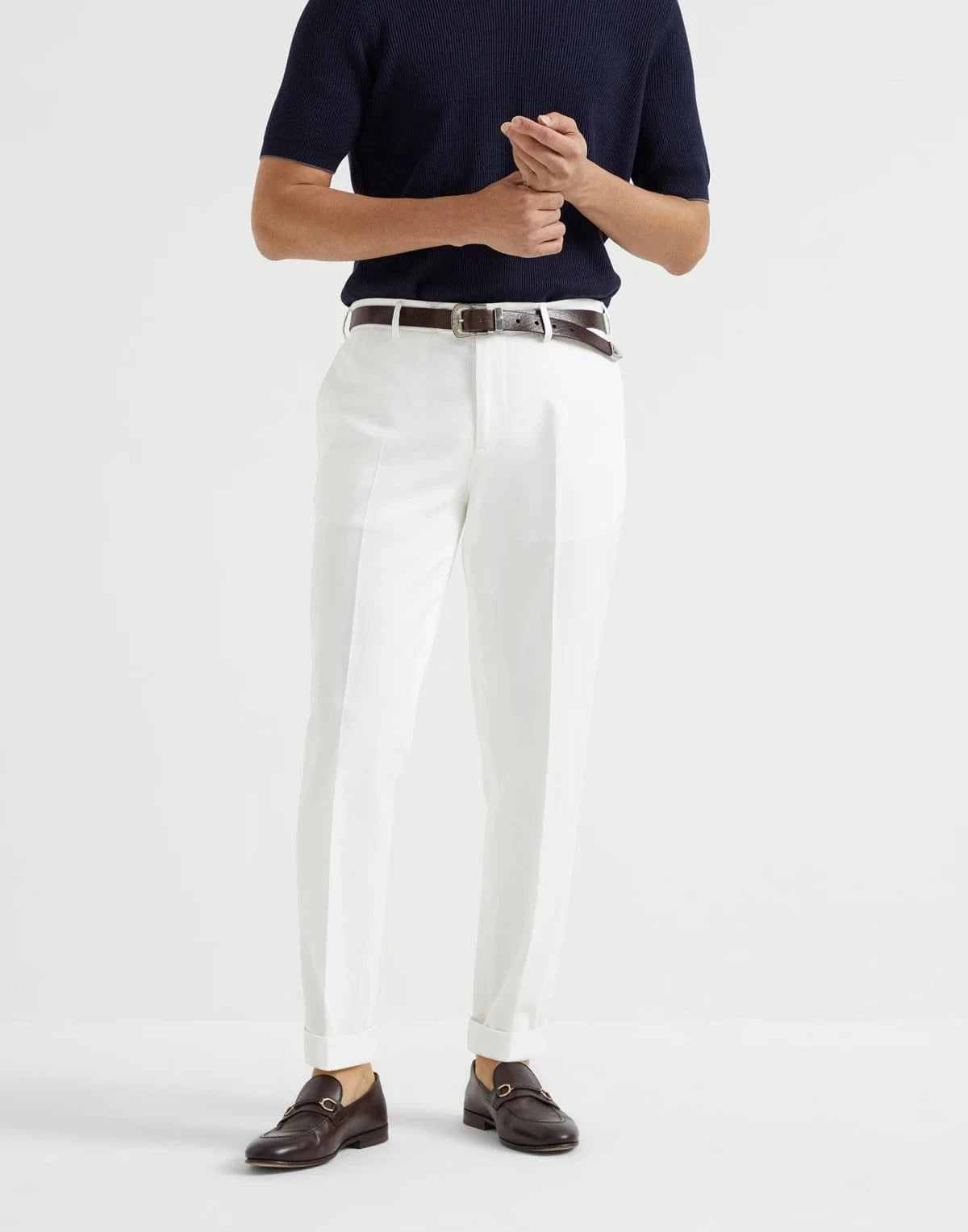Brunello Cucinelli Garment-Dyed Trousers