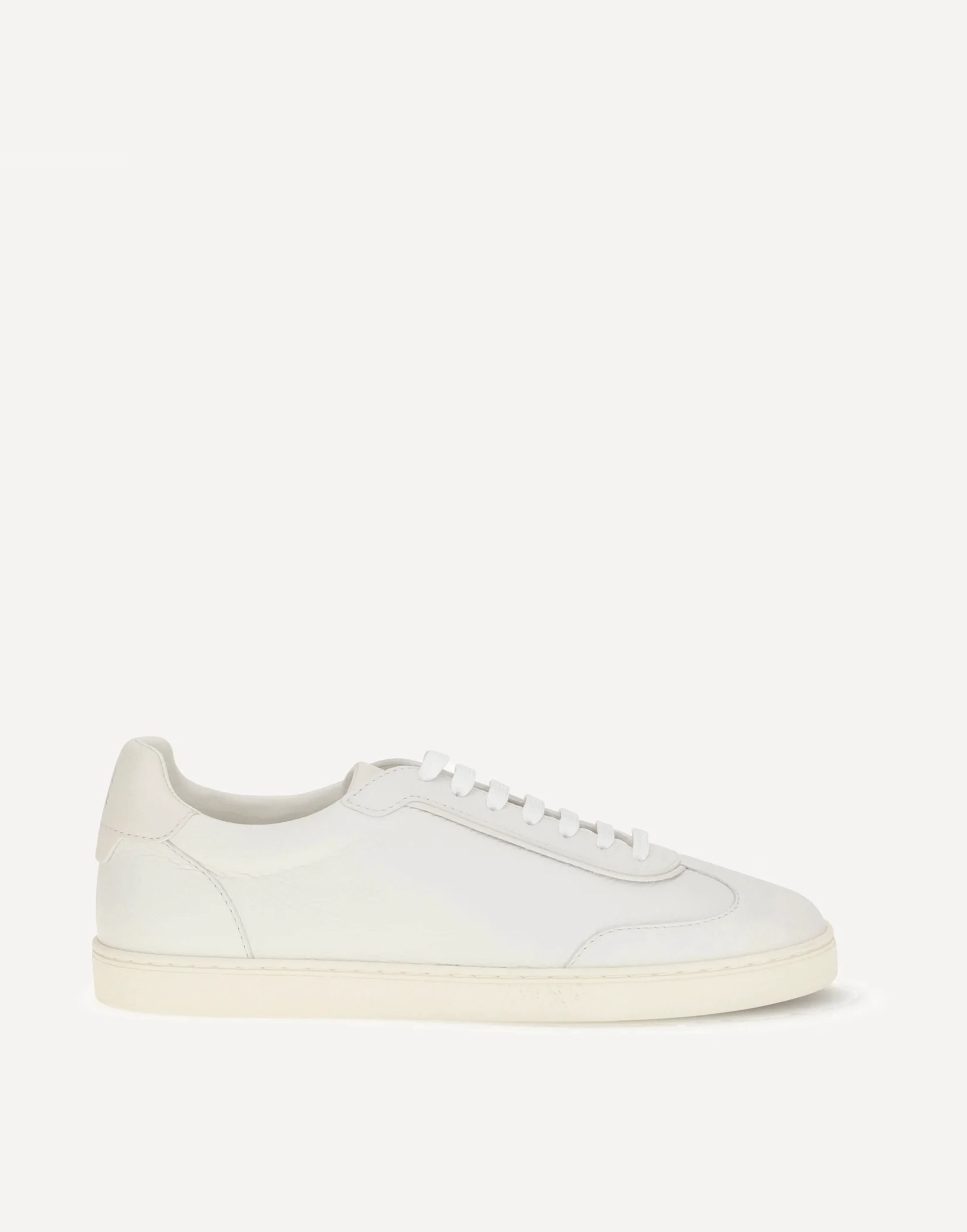 Brunello Cucinelli Grained Leather Sneakers