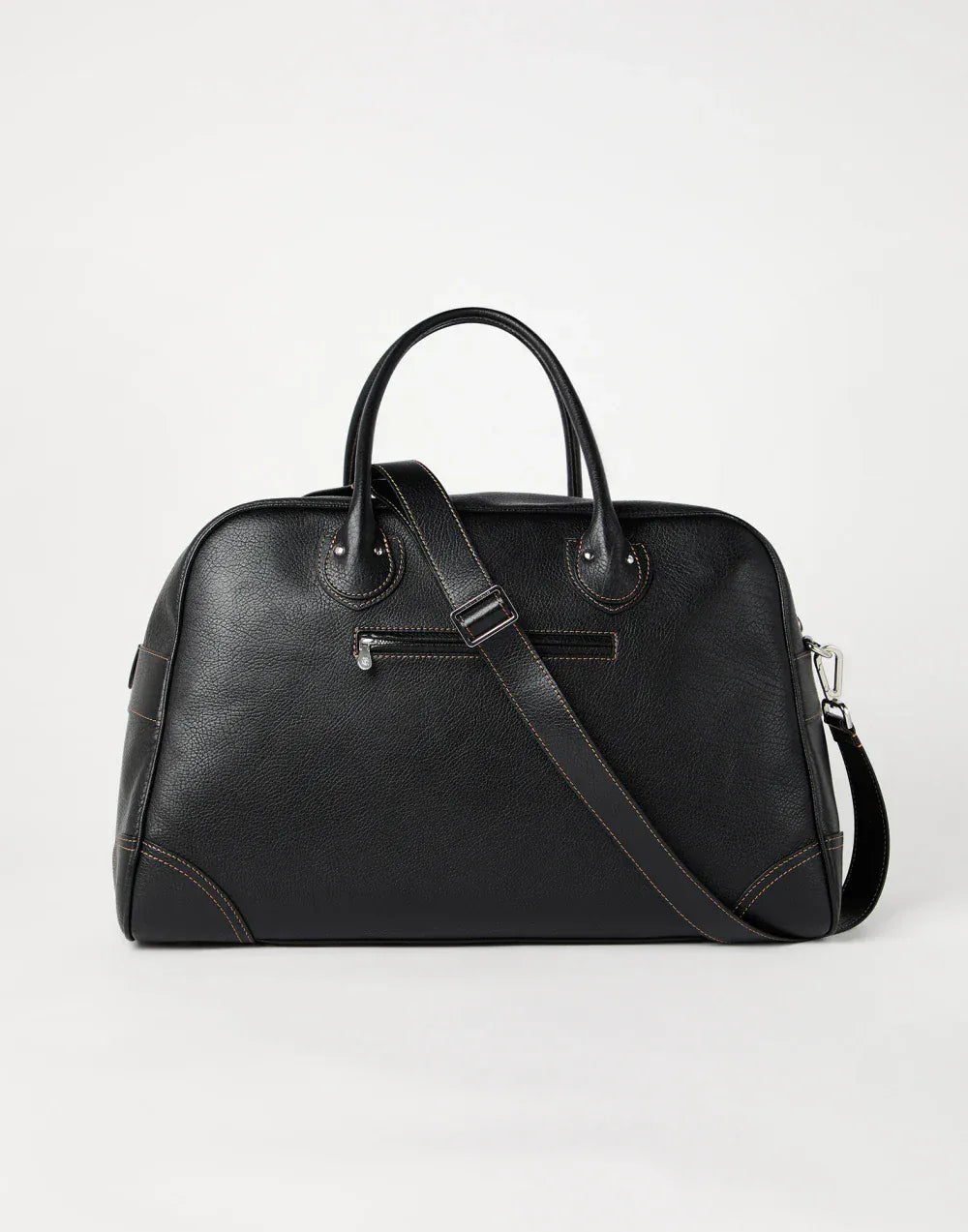 Brunello Cucinelli Grained Leather Weekender Bag