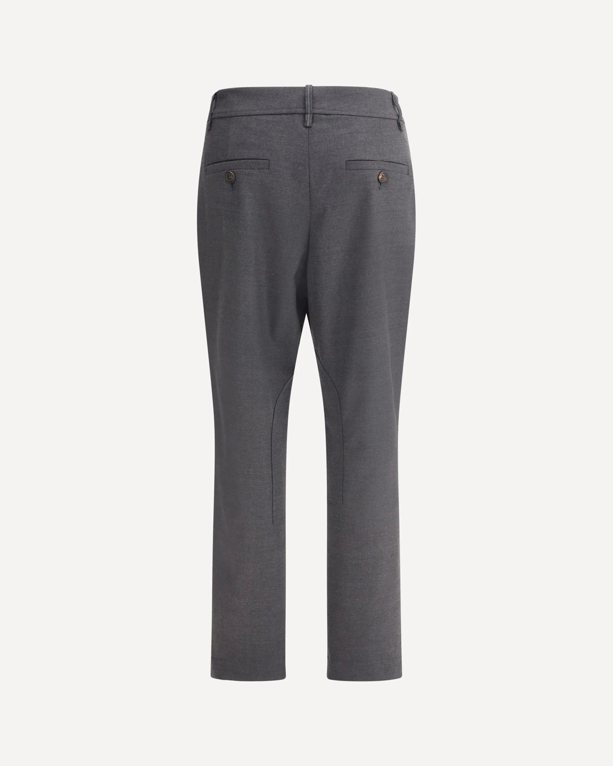 Brunello Cucinelli Grey Wool Trousers