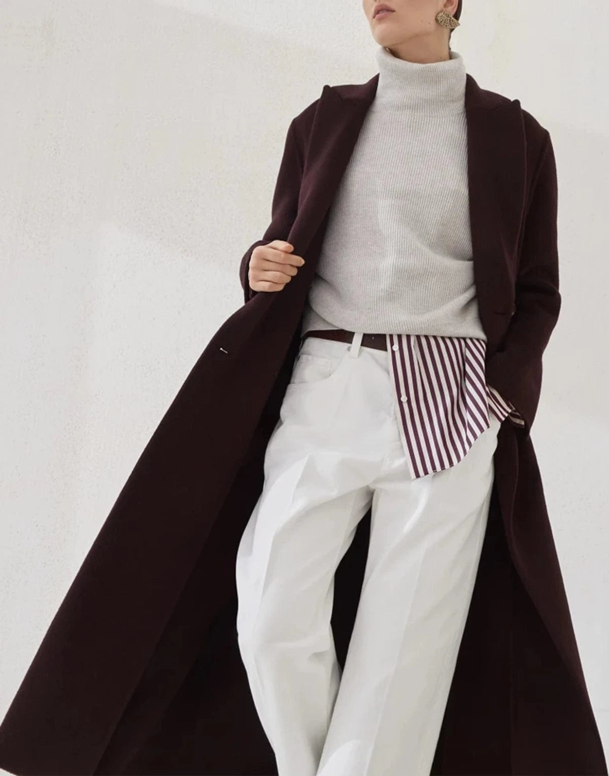 Brunello Cucinelli Hand-Crafted Cashmere Coat