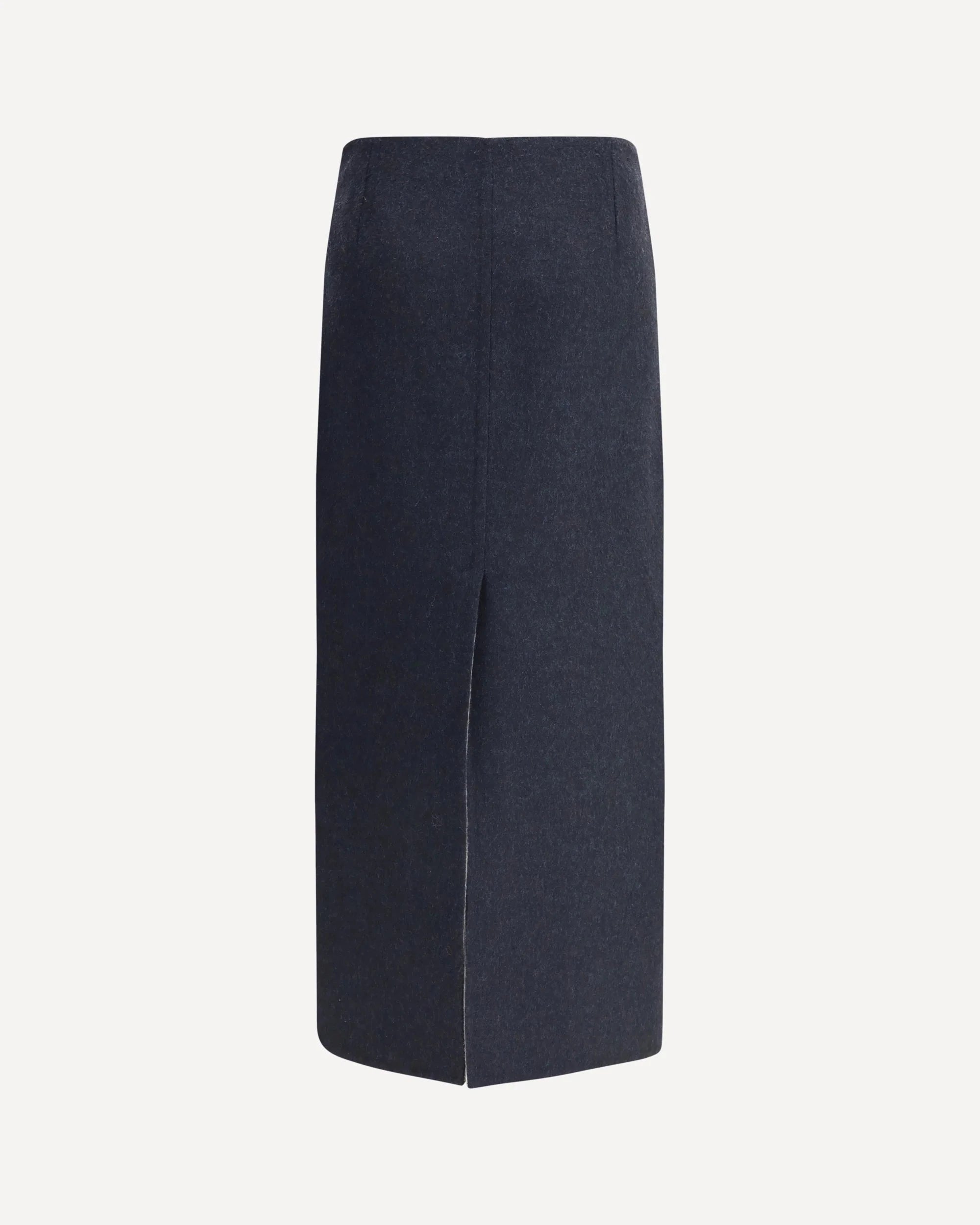 Brunello Cucinelli Hand-Crafted Wool Wrapped Skirt