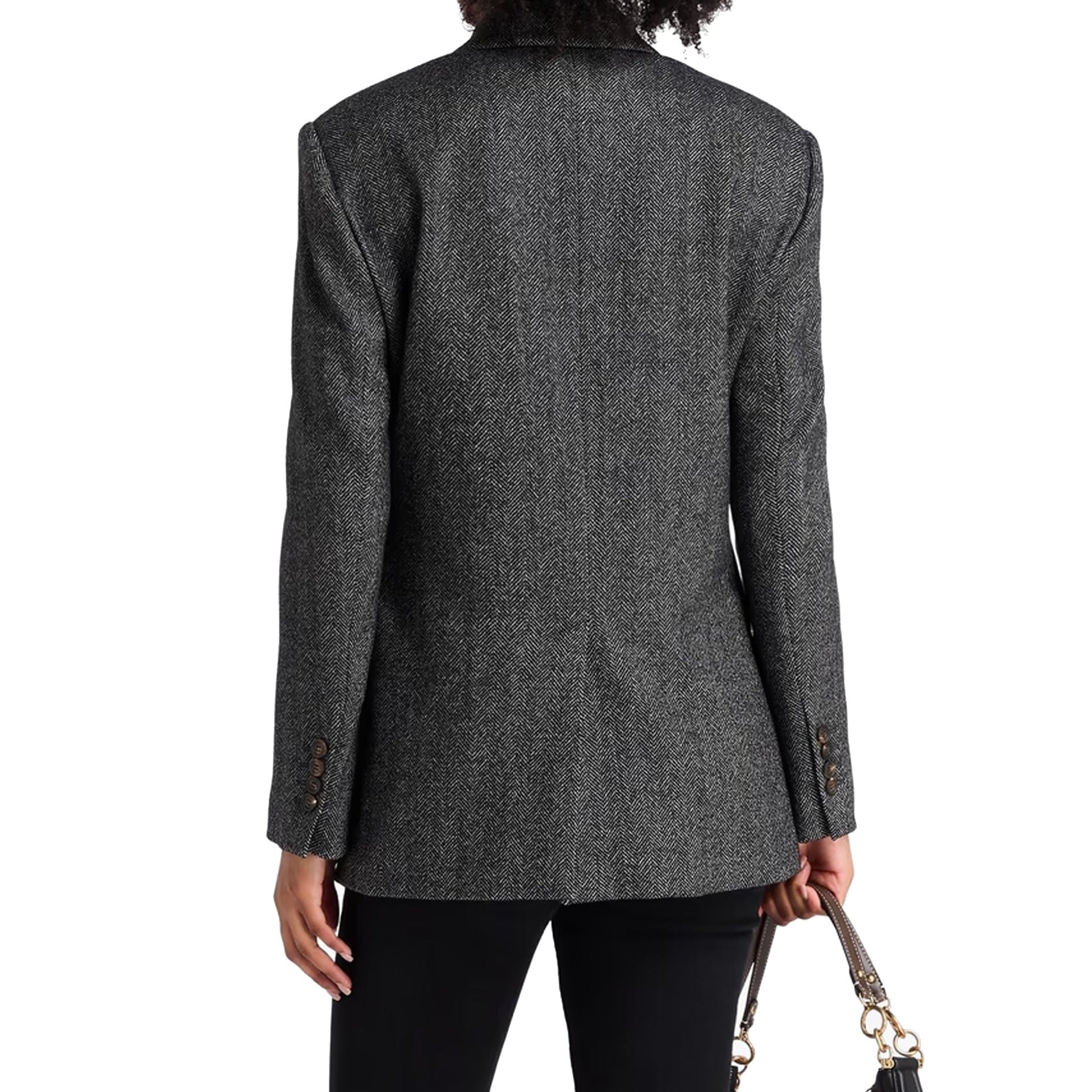 Brunello Cucinelli Brunello Cucinelli Herringbone Wool Blazer