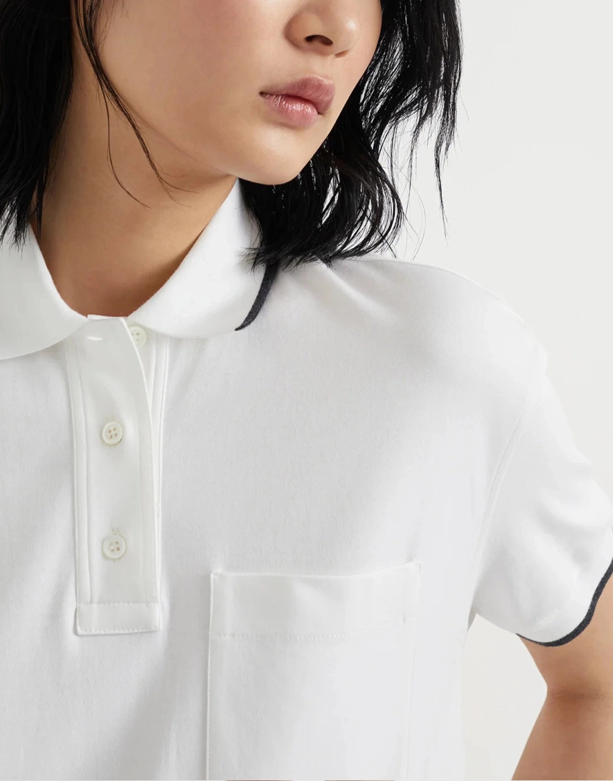 Brunello Cucinelli Interlock Cotton Minidress