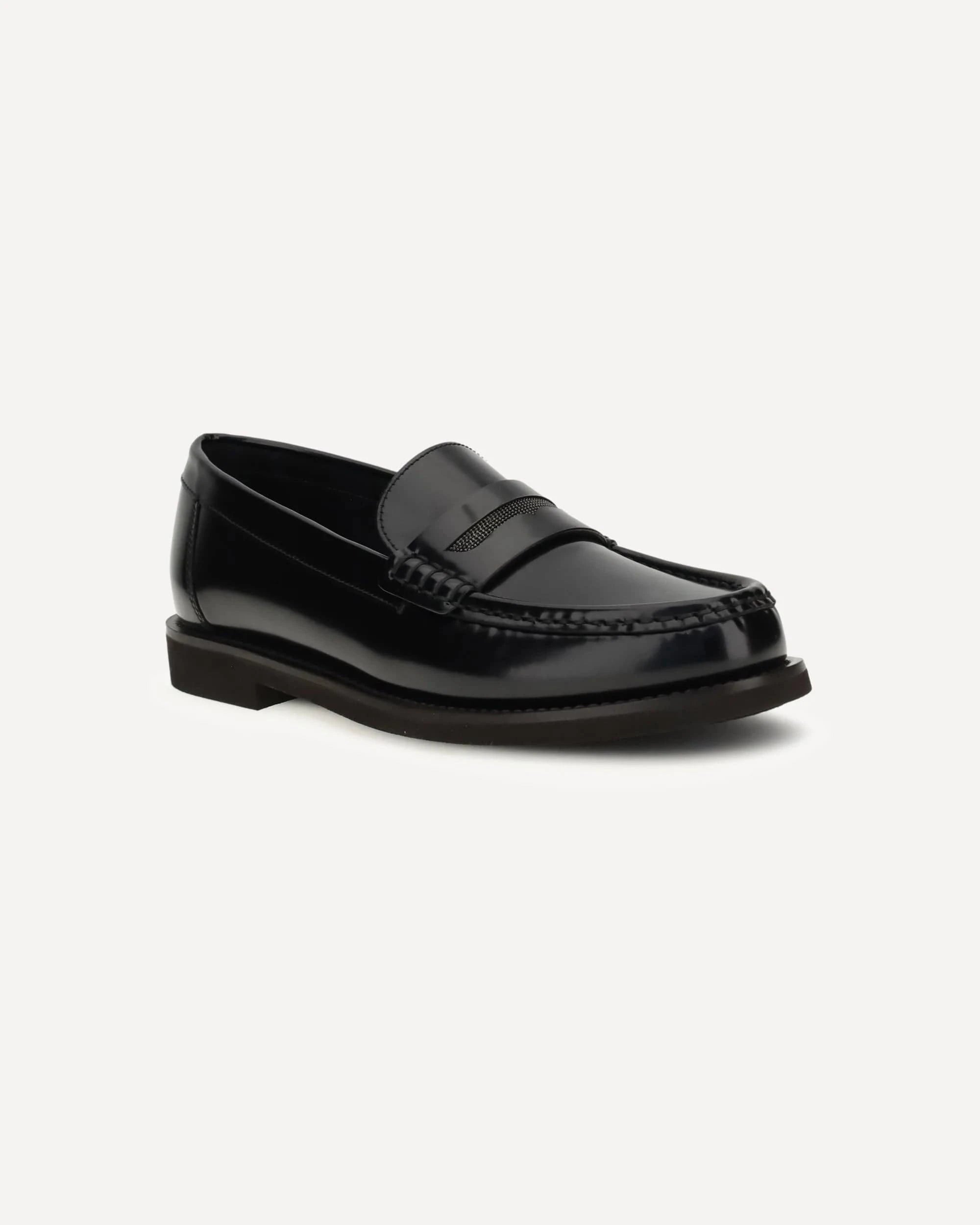Brunello Cucinelli Jewel-Embellished Loafers