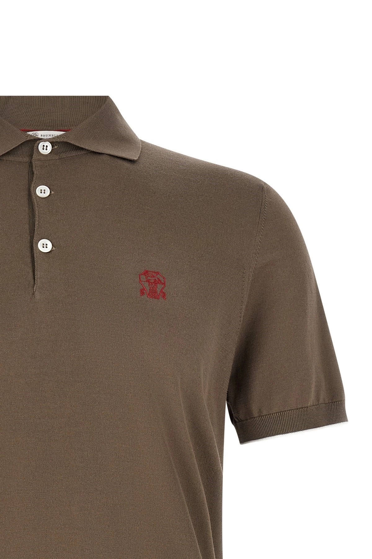 Polo en maille Brunello Cucinelli