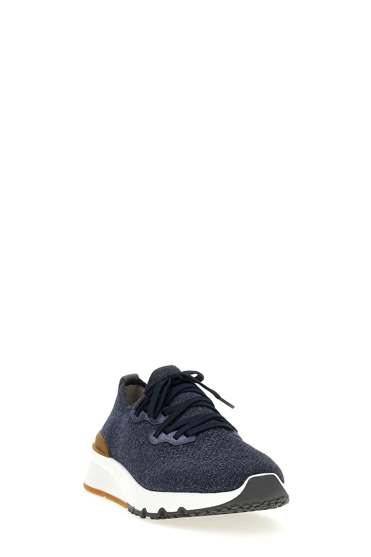 Brunello Cucinelli Brunello Cucinelli Knitted Slip-On Sneakers