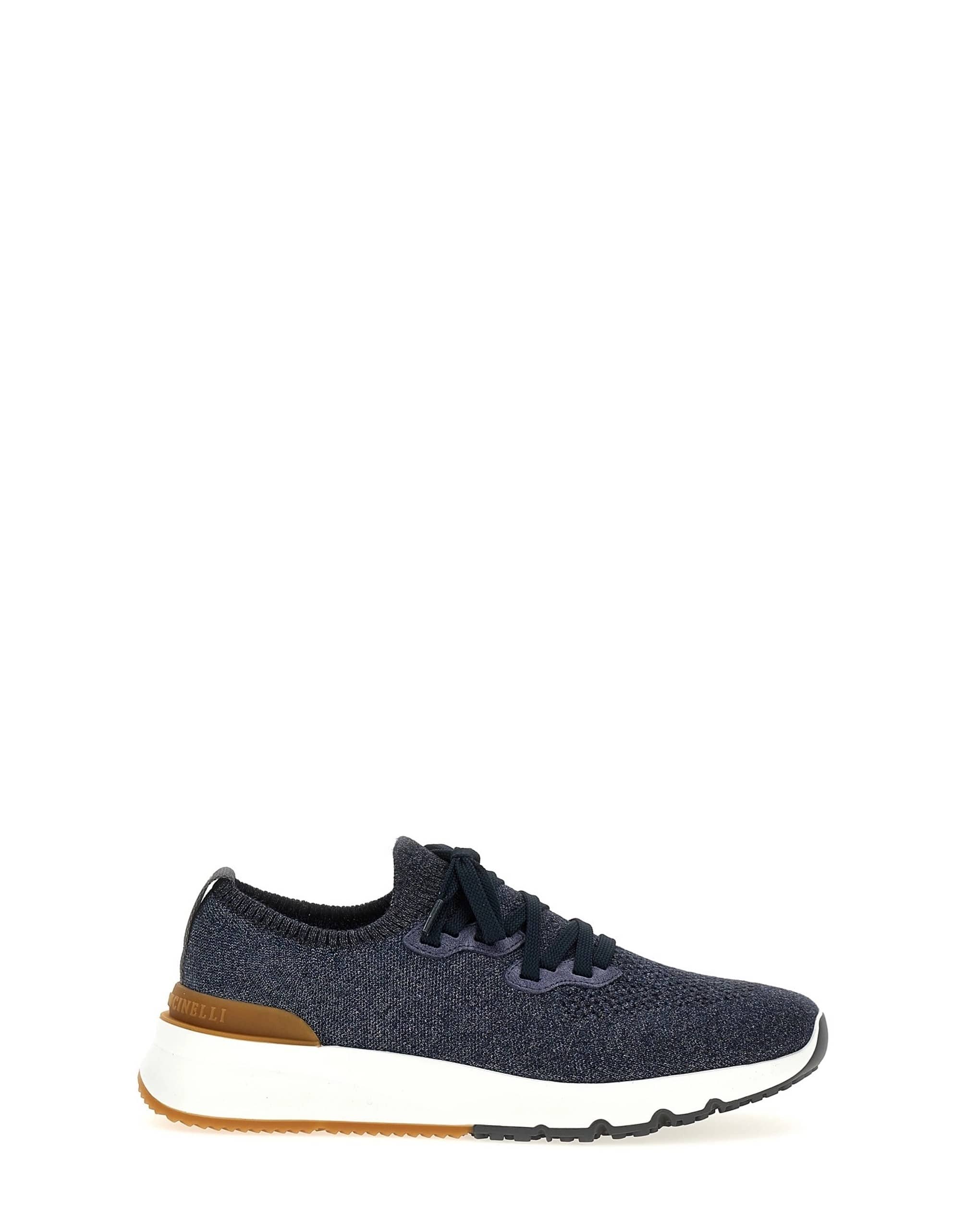 Brunello Cucinelli Brunello Cucinelli Knitted Slip-On Sneakers