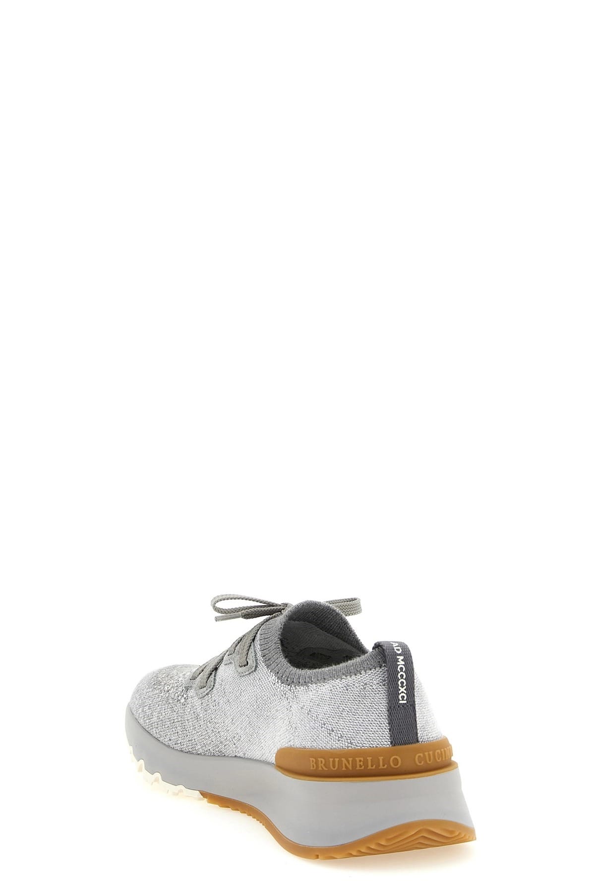 Brunello Cucinelli Brunello Cucinelli Knitted Slip-On Sneakers