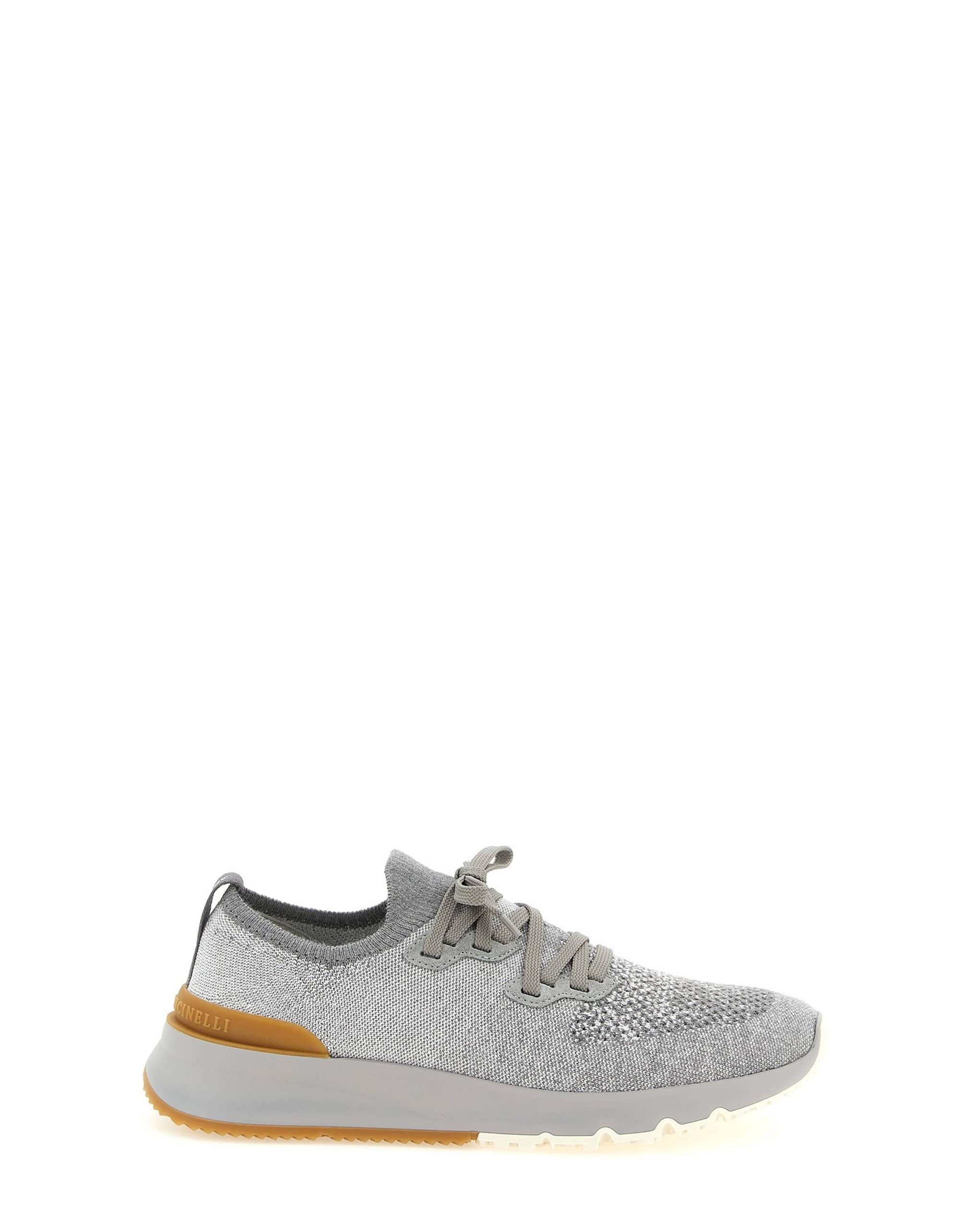 Brunello Cucinelli Brunello Cucinelli Knitted Slip-On Sneakers
