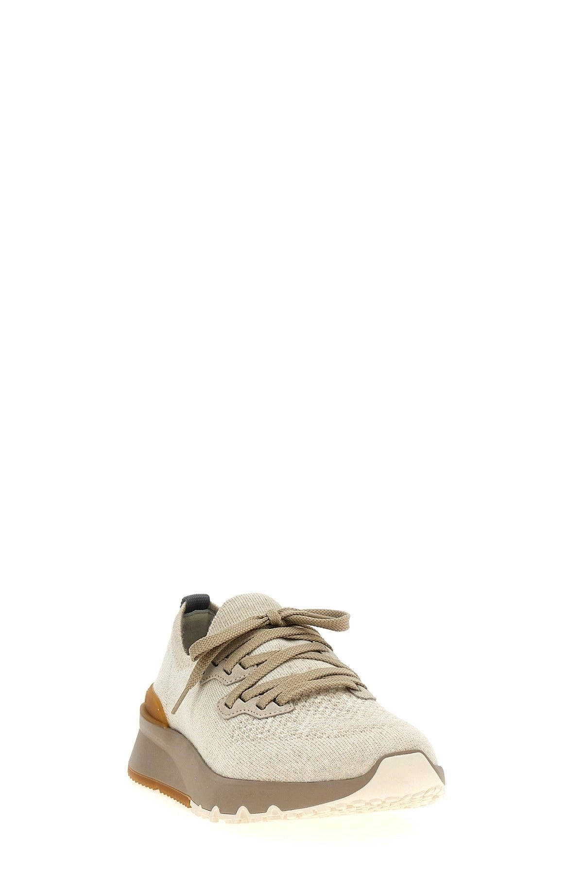 Brunello Cucinelli Knitted Slip-On Sneakers