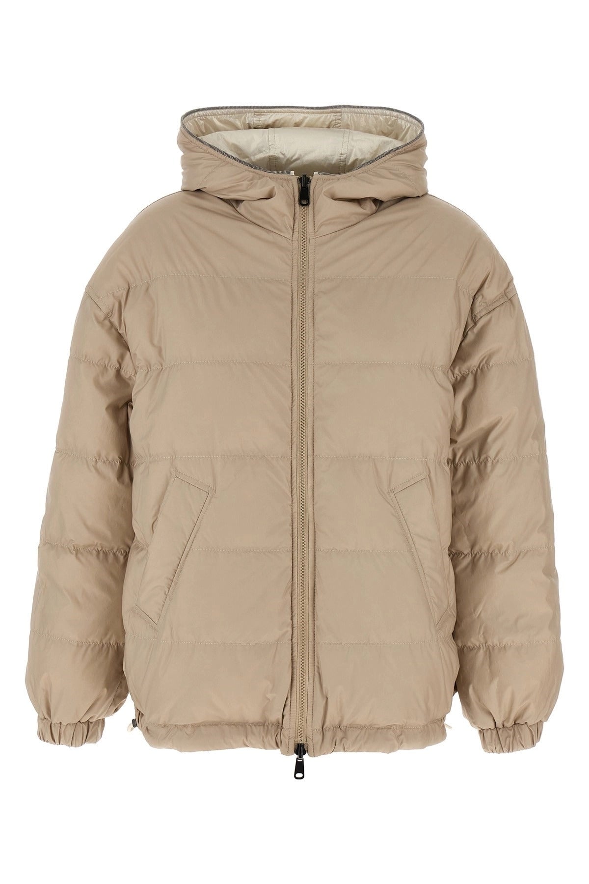 Brunello Cucinelli جاكيت داون مصفح ذو وجهين