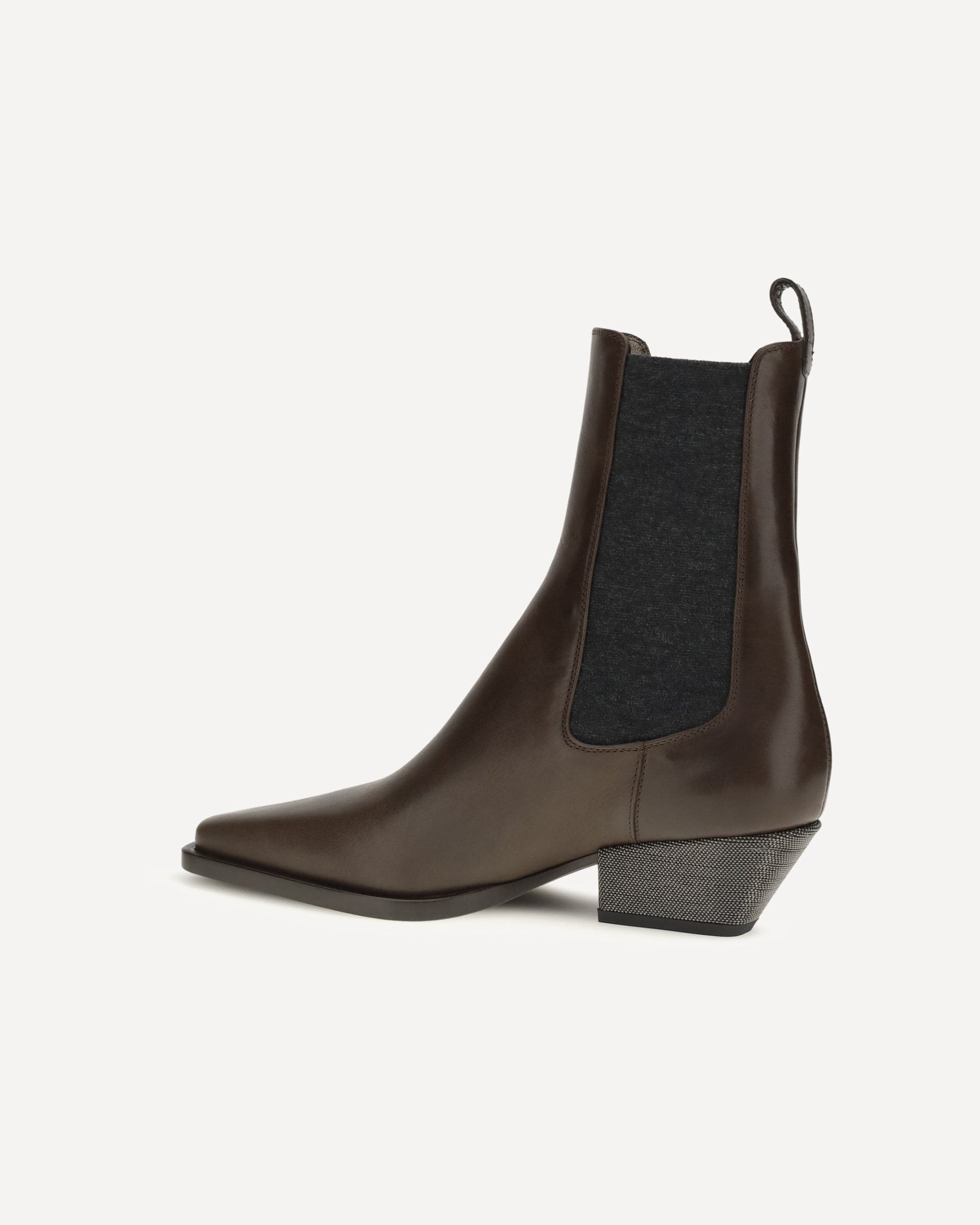 Brunello Cucinelli Brunello Cucinelli Leather Ankle Boots