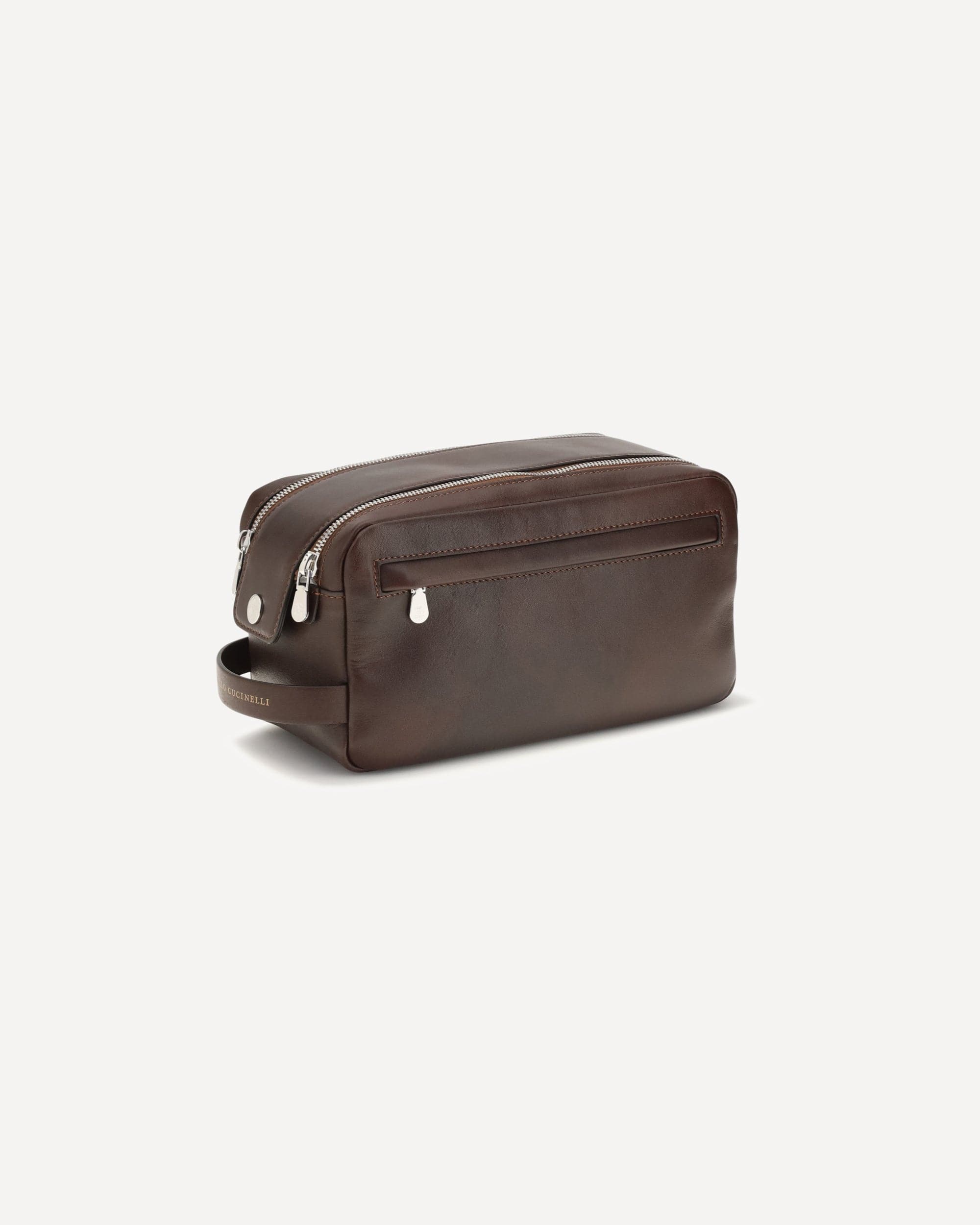 Brunello Cucinelli Brunello Cucinelli Leather Beauty Case