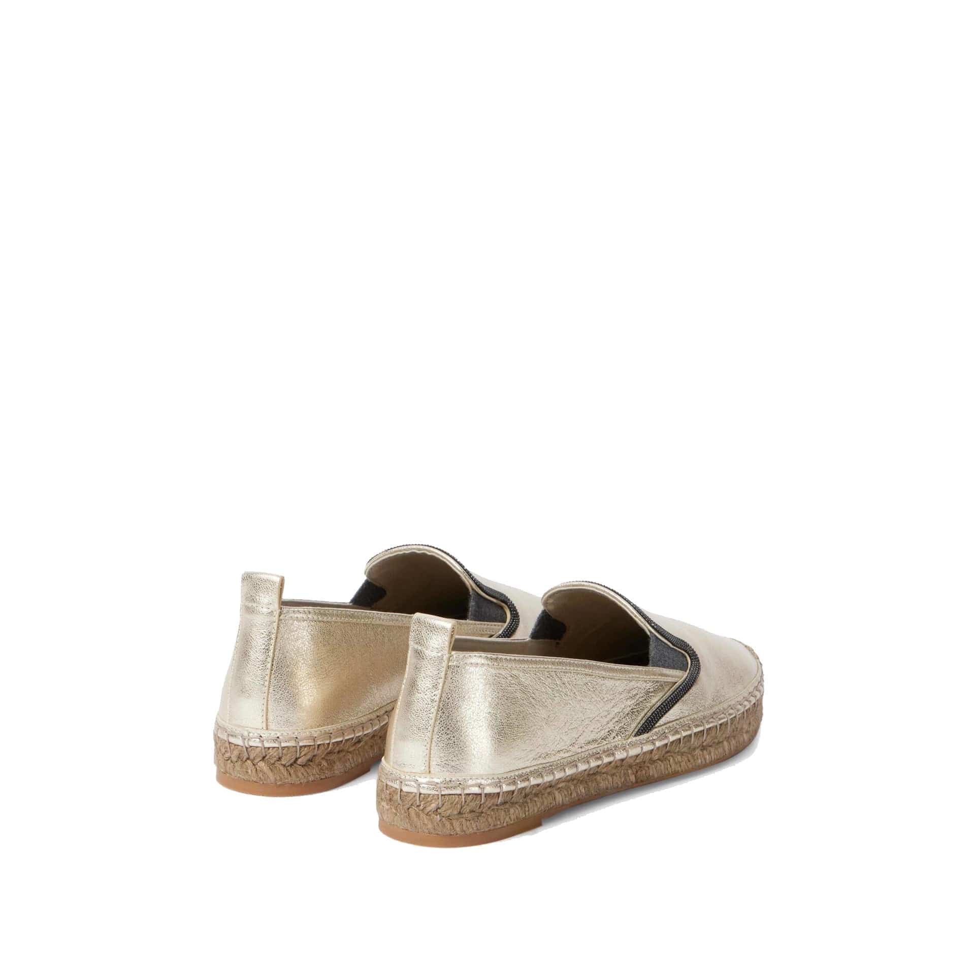 Brunello Cucinelli Brunello Cucinelli Leather Espadrilles