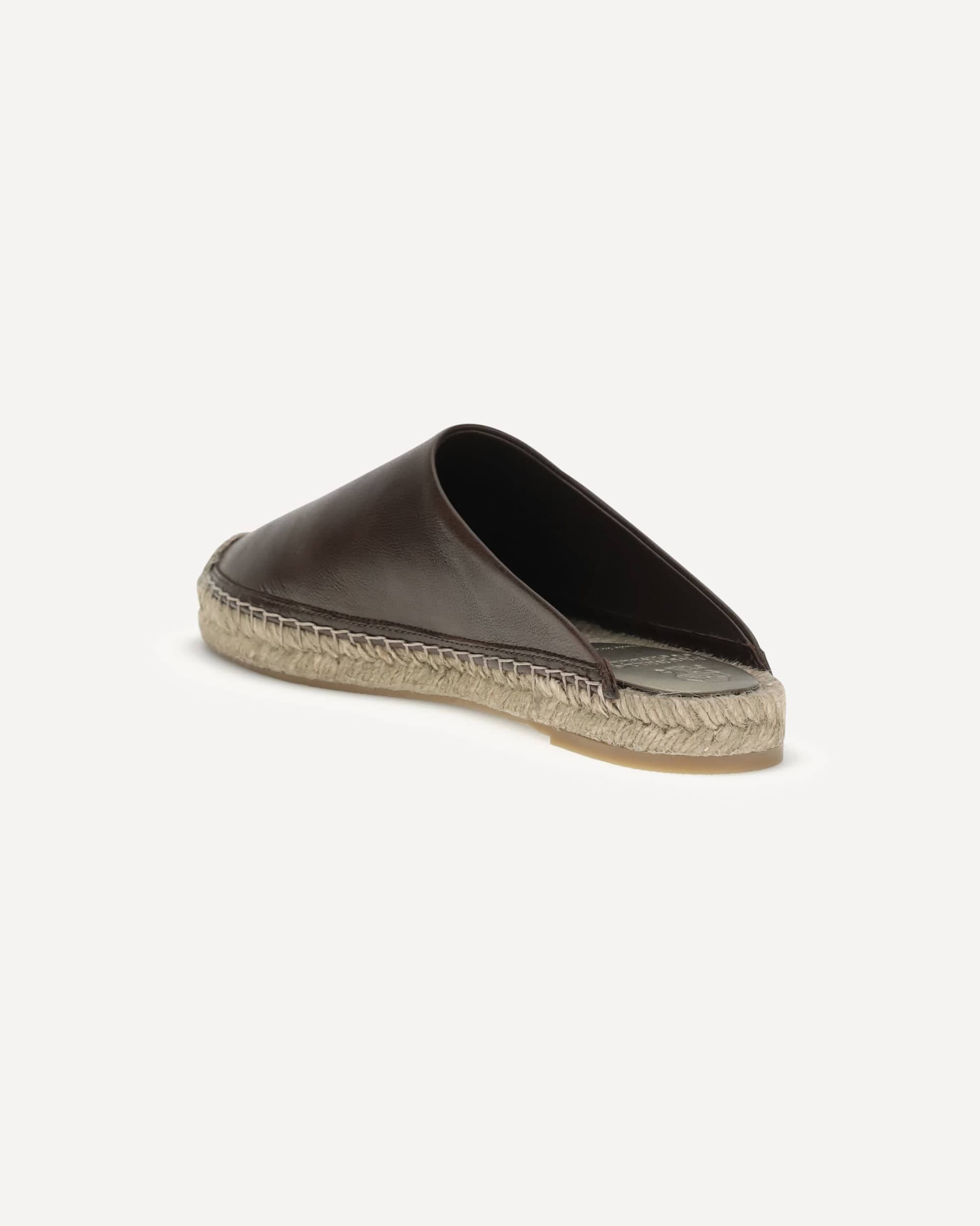 Brunello Cucinelli Leather Espadrilles Mules