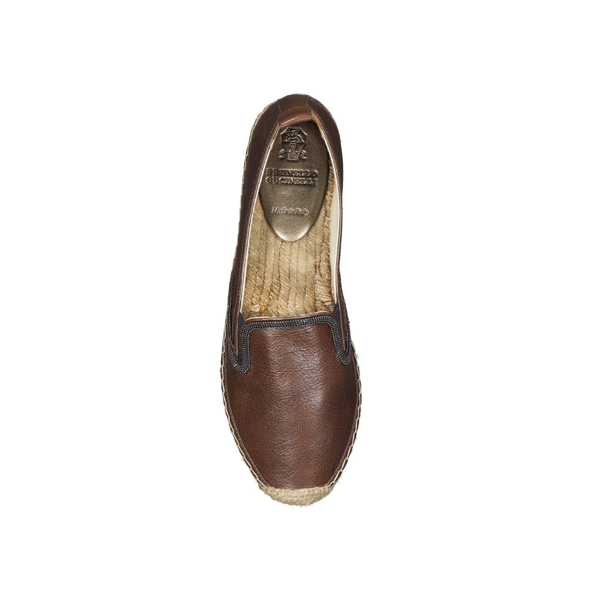 Brunello Cucinelli espadrillas in pelle