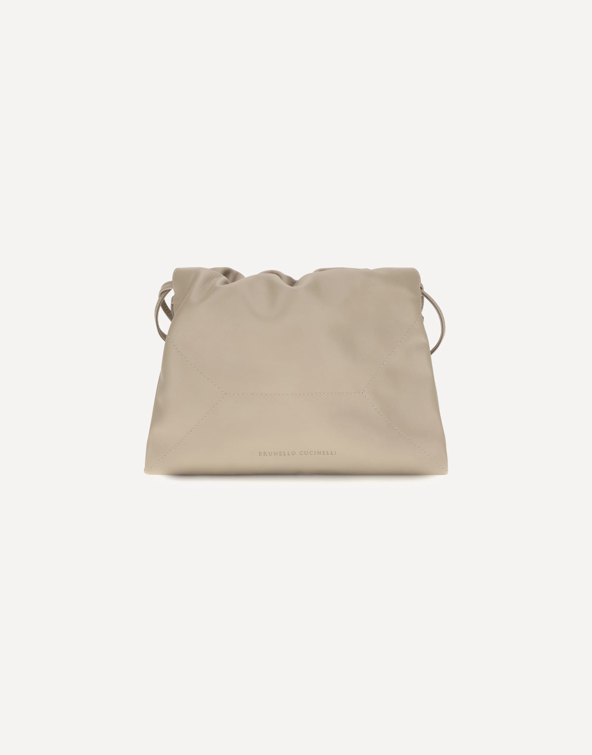 Brunello Cucinelli Brunello Cucinelli Leather Pouch With Monili