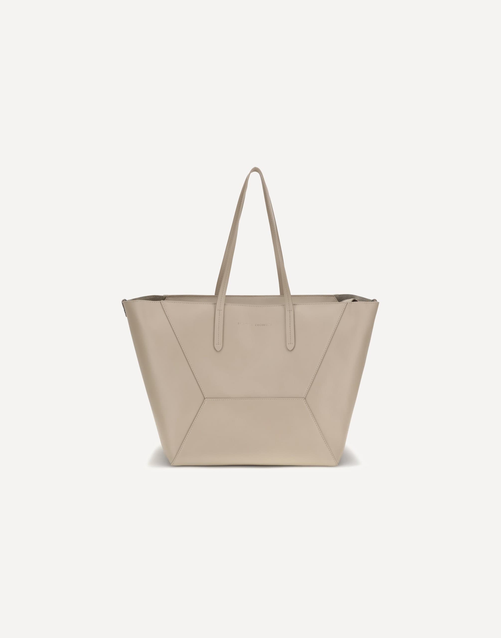 Brunello Cucinelli Brunello Cucinelli Leather Tote Bag