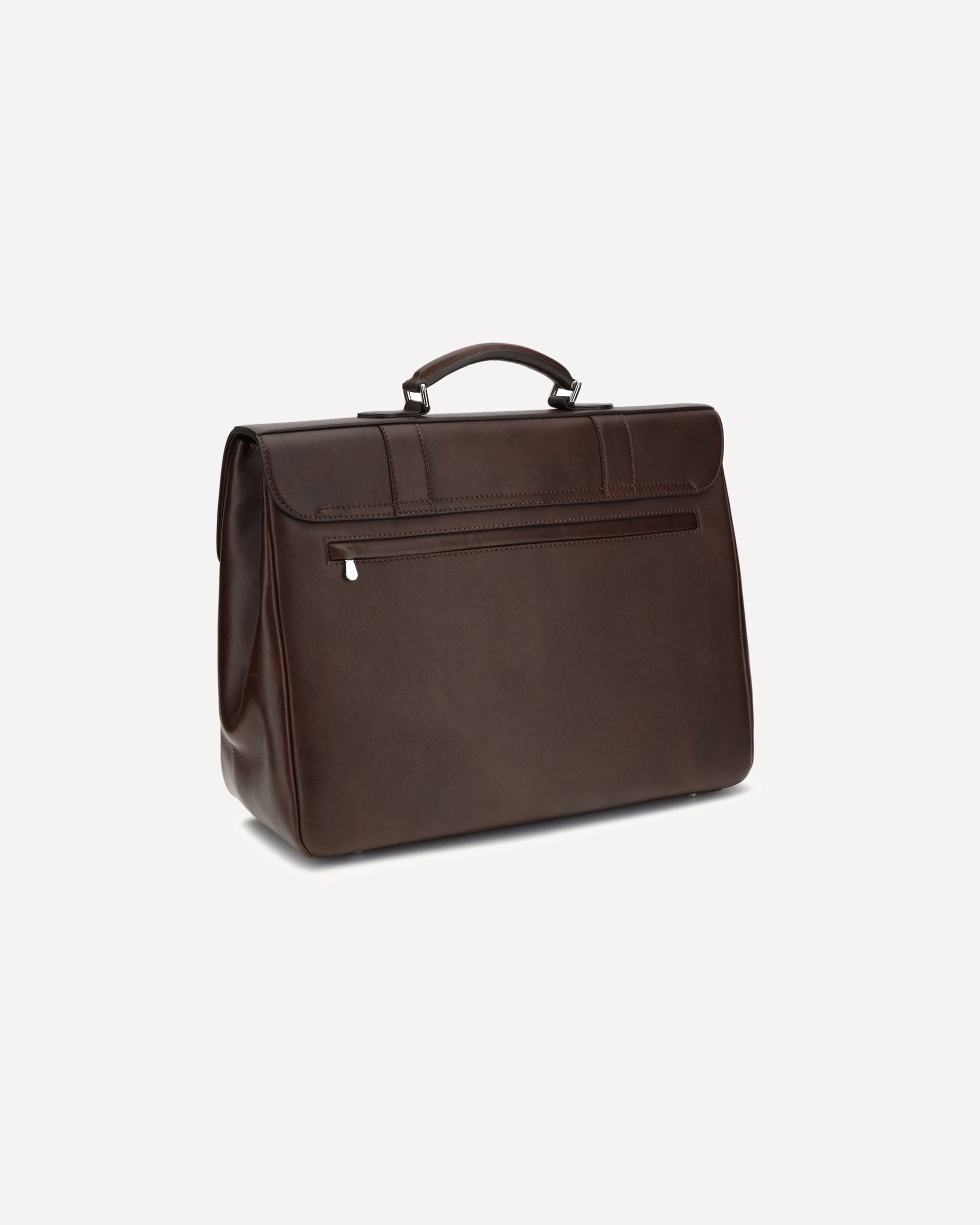 Brunello Cucinelli Leather Travel Bag With Buckles