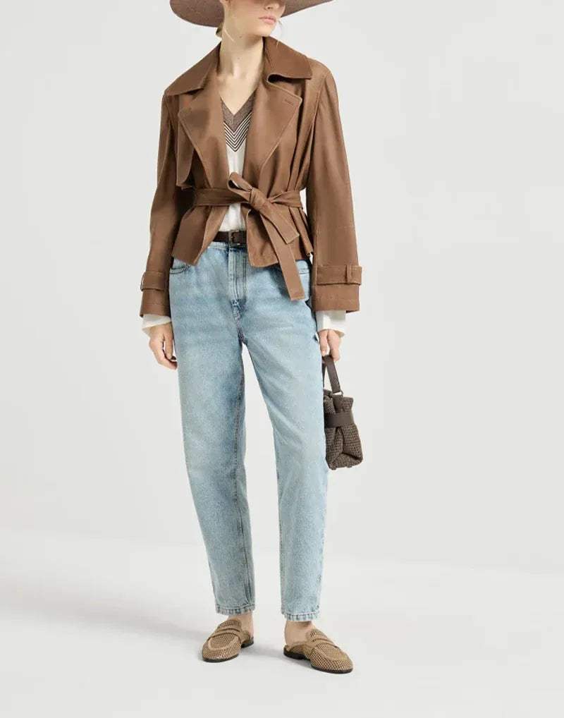 Light Denim Authentic Denim Baggy Jeans - alternate view