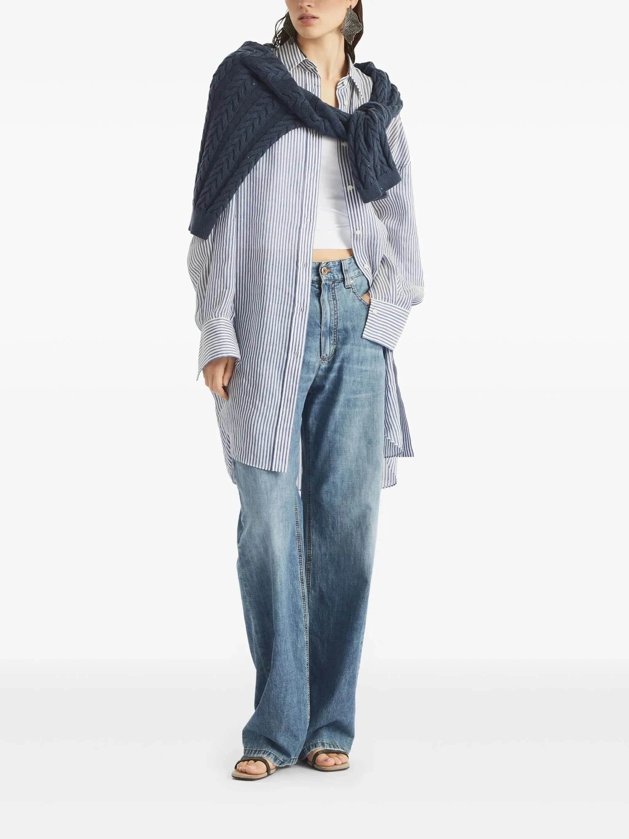 Brunello Cucinelli Lightweight Contemporary Loose Jeans