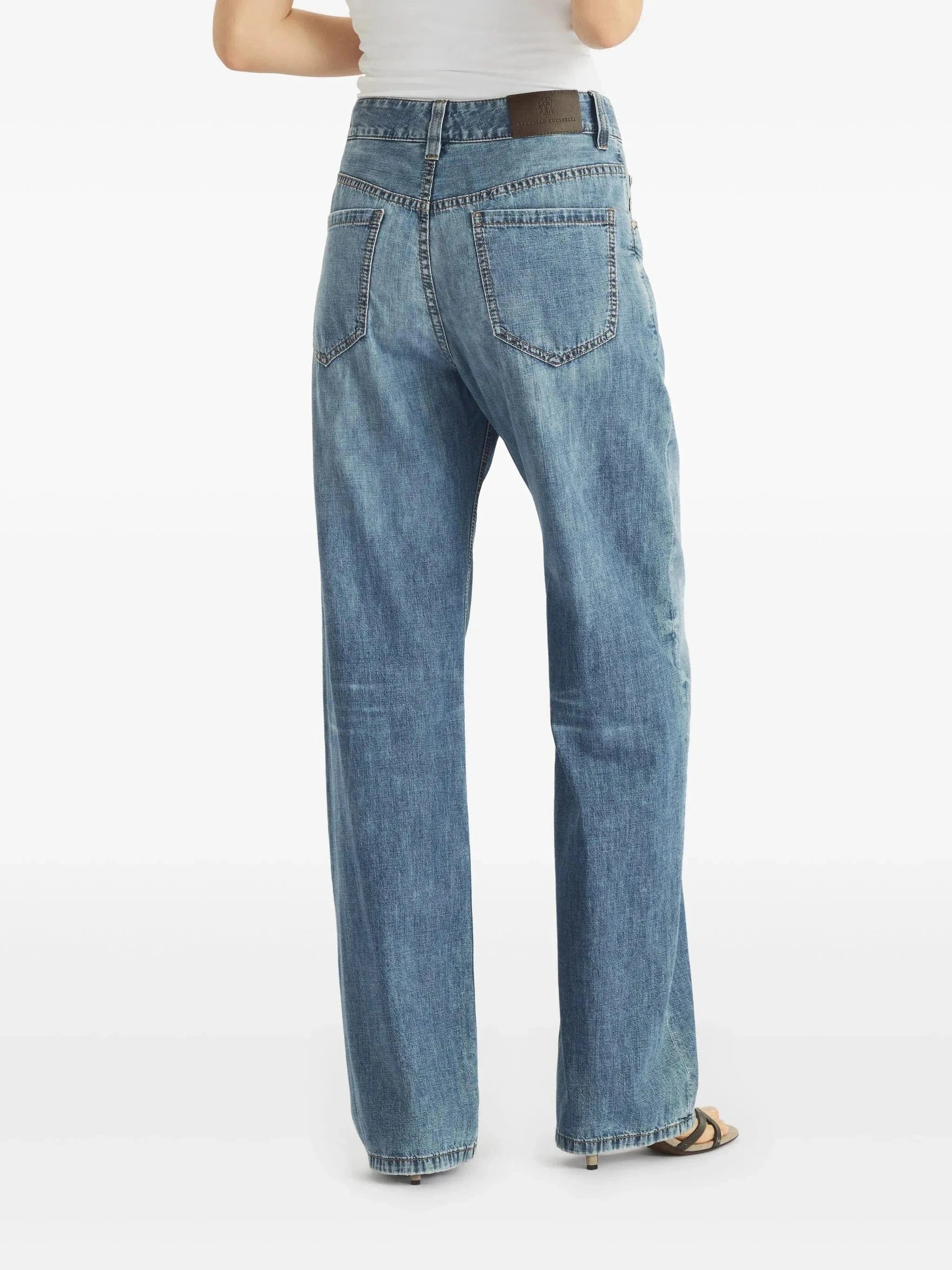 Brunello Cucinelli Lightweight Contemporary Loose Jeans