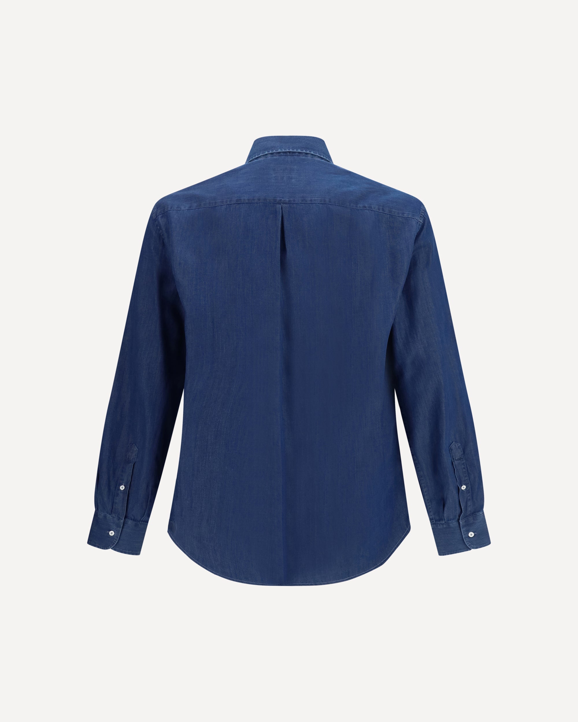 Camicia in denim leggero Brunello Cucinelli