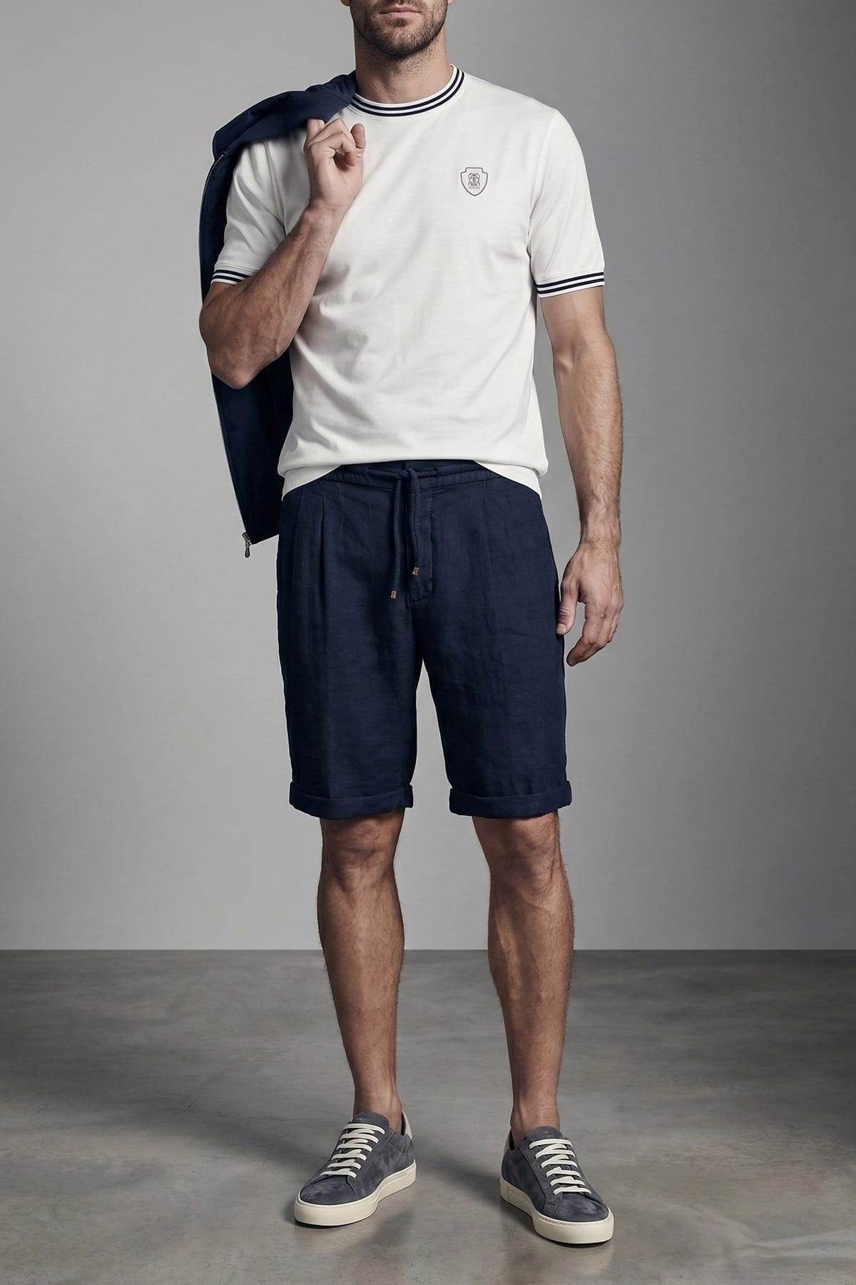 Brunello Cucinelli Bermudashorts aus Leinen - alternate view