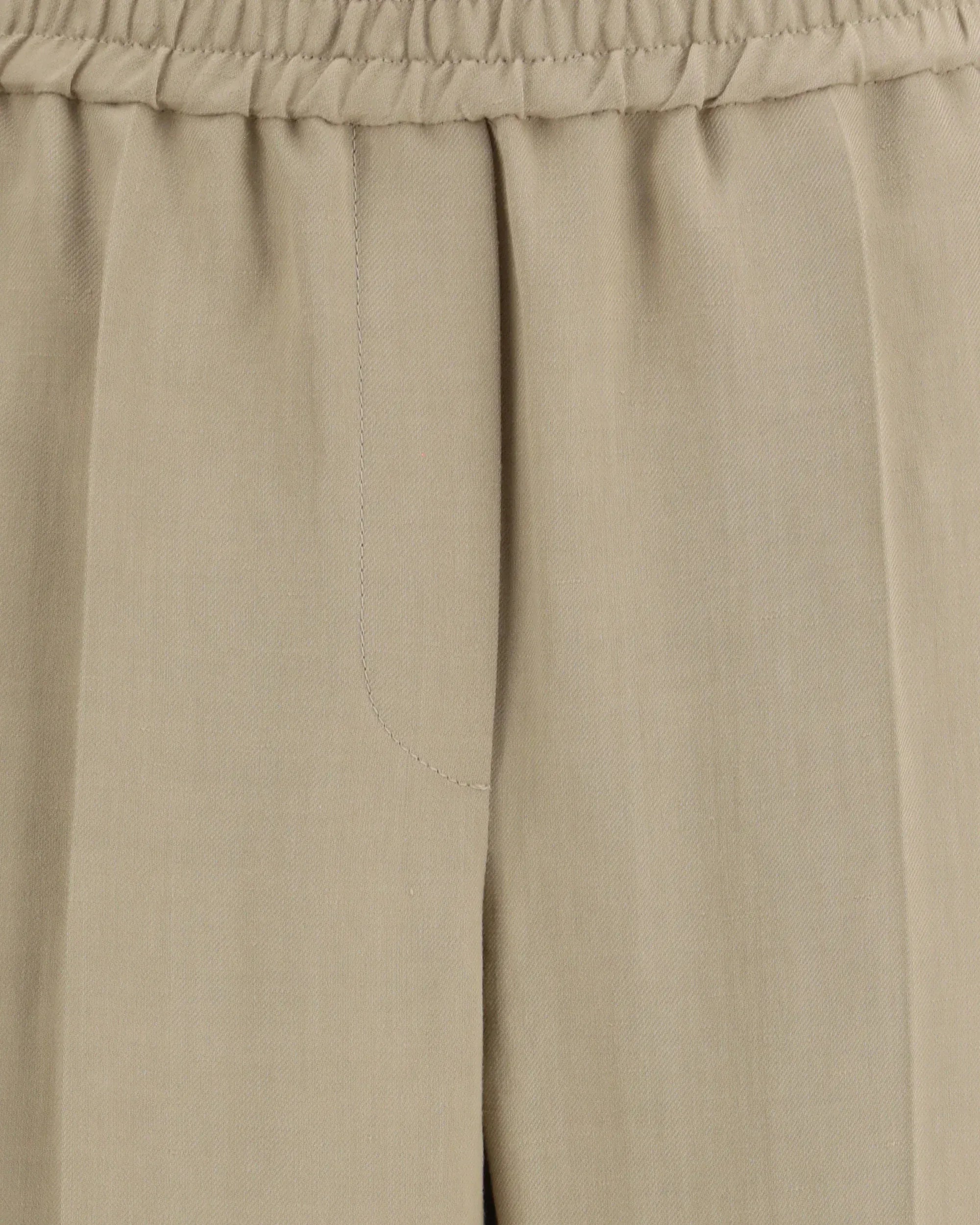 Brunello Cucinelli Linen-Blend Fluid Twill Baggy Trousers