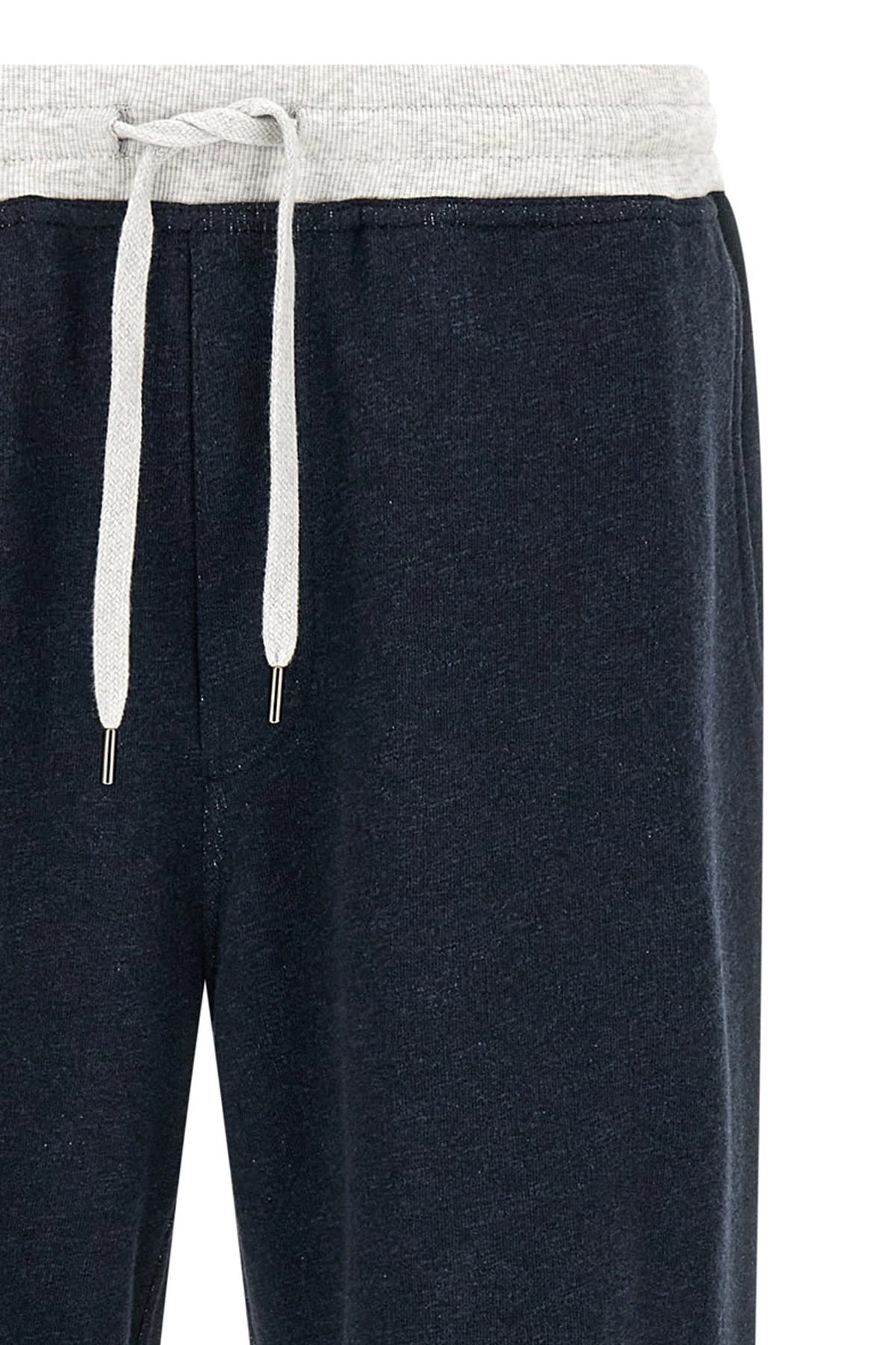 Brunello Cucinelli Brunello Cucinelli Linen Cotton Joggers
