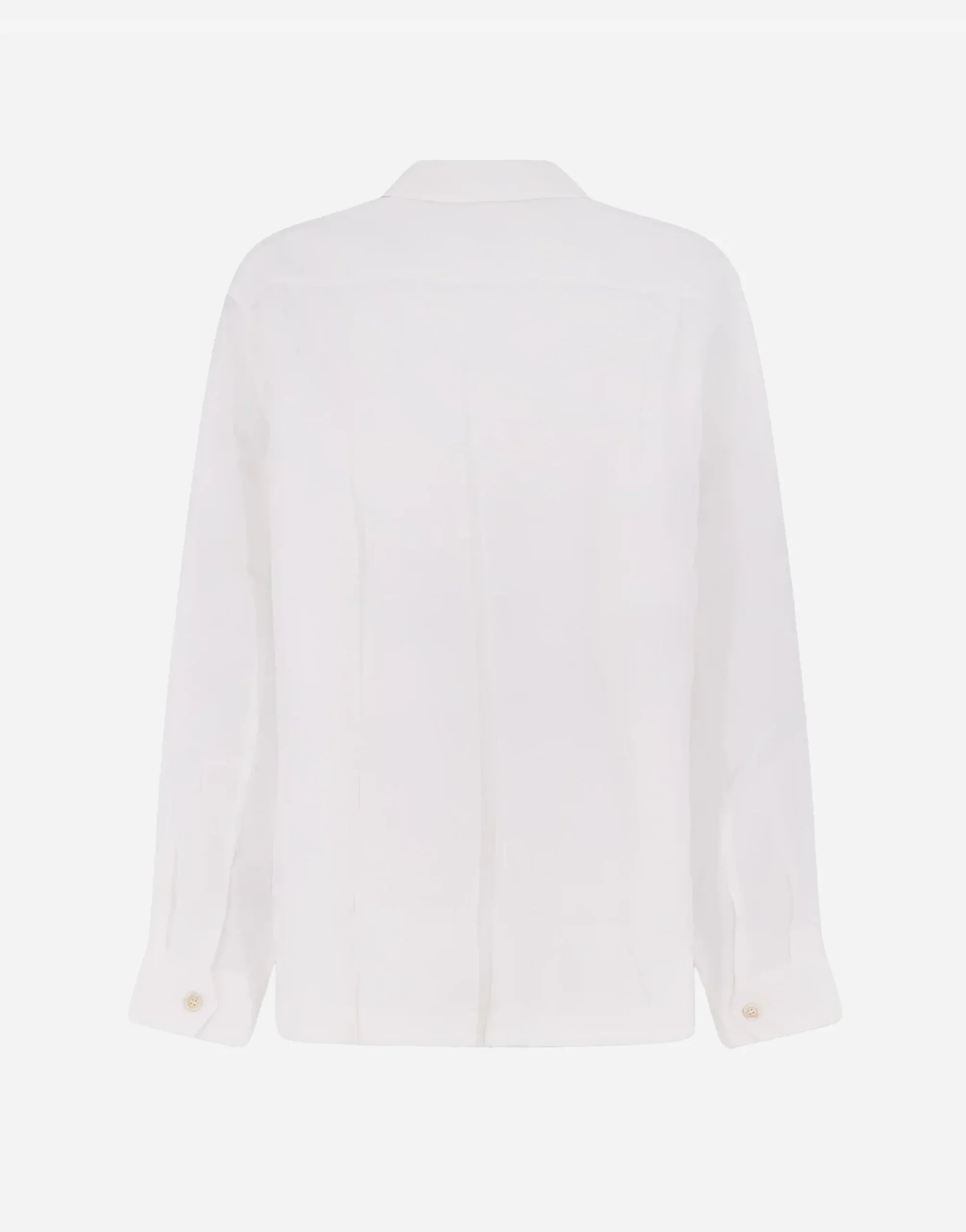 Brunello Cucinelli Linen Crête Details Shirt