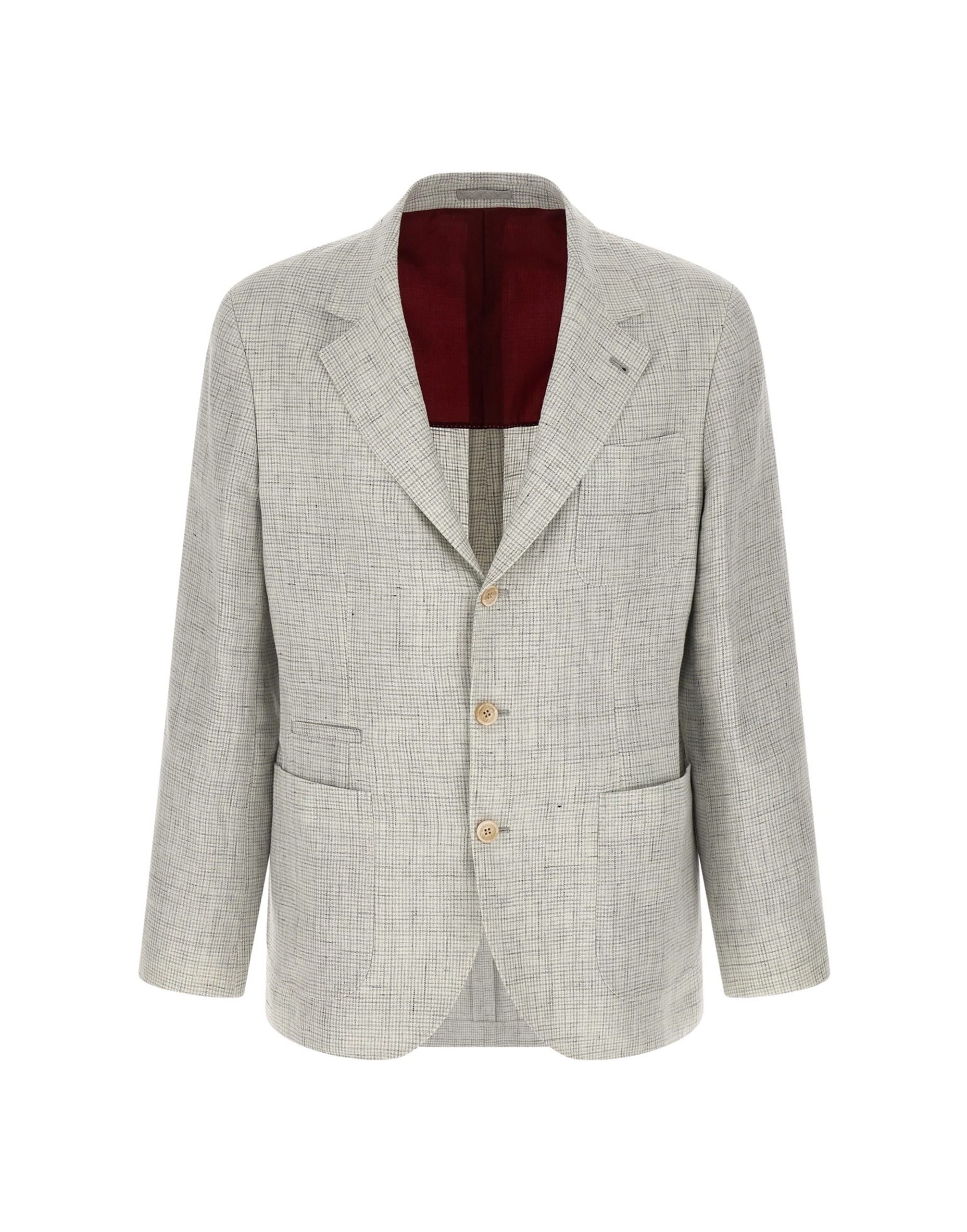 Brunello Cucinelli Brunello Cucinelli Linen Operated Blazer