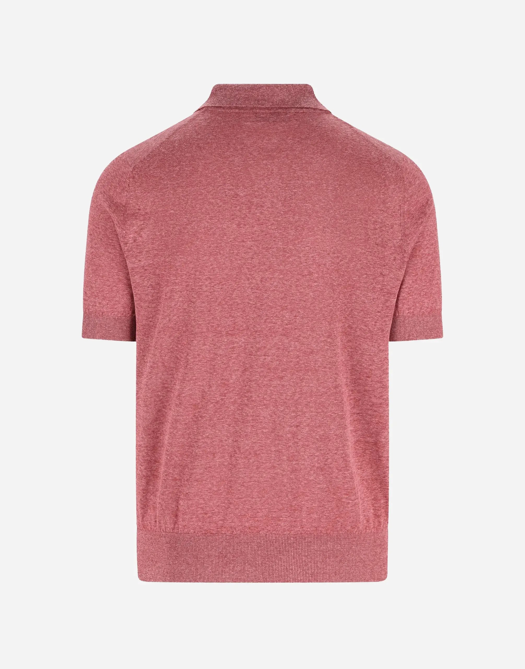 Brunello Cucinelli Linen-Silk Blend Short-Sleeve Polo