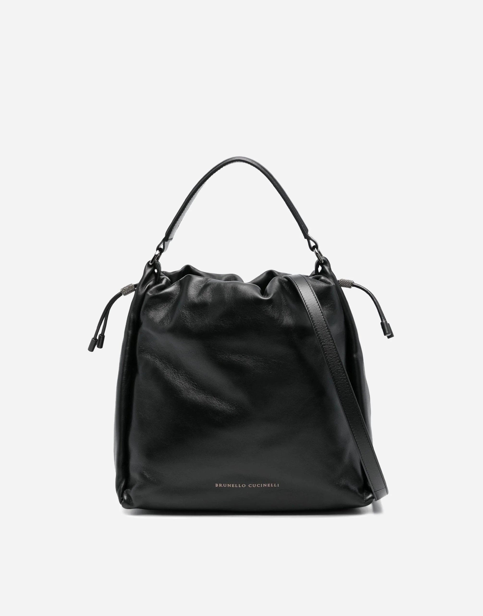 Brunello Cucinelli Logo-Debossed Tote Bag