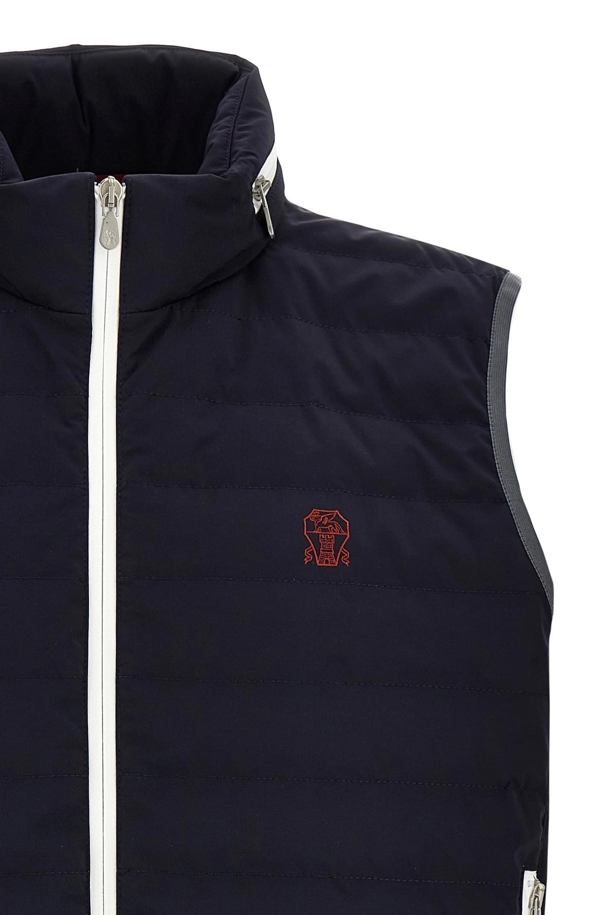 Brunello Cucinelli Brunello Cucinelli Logo Embroidered Gilet