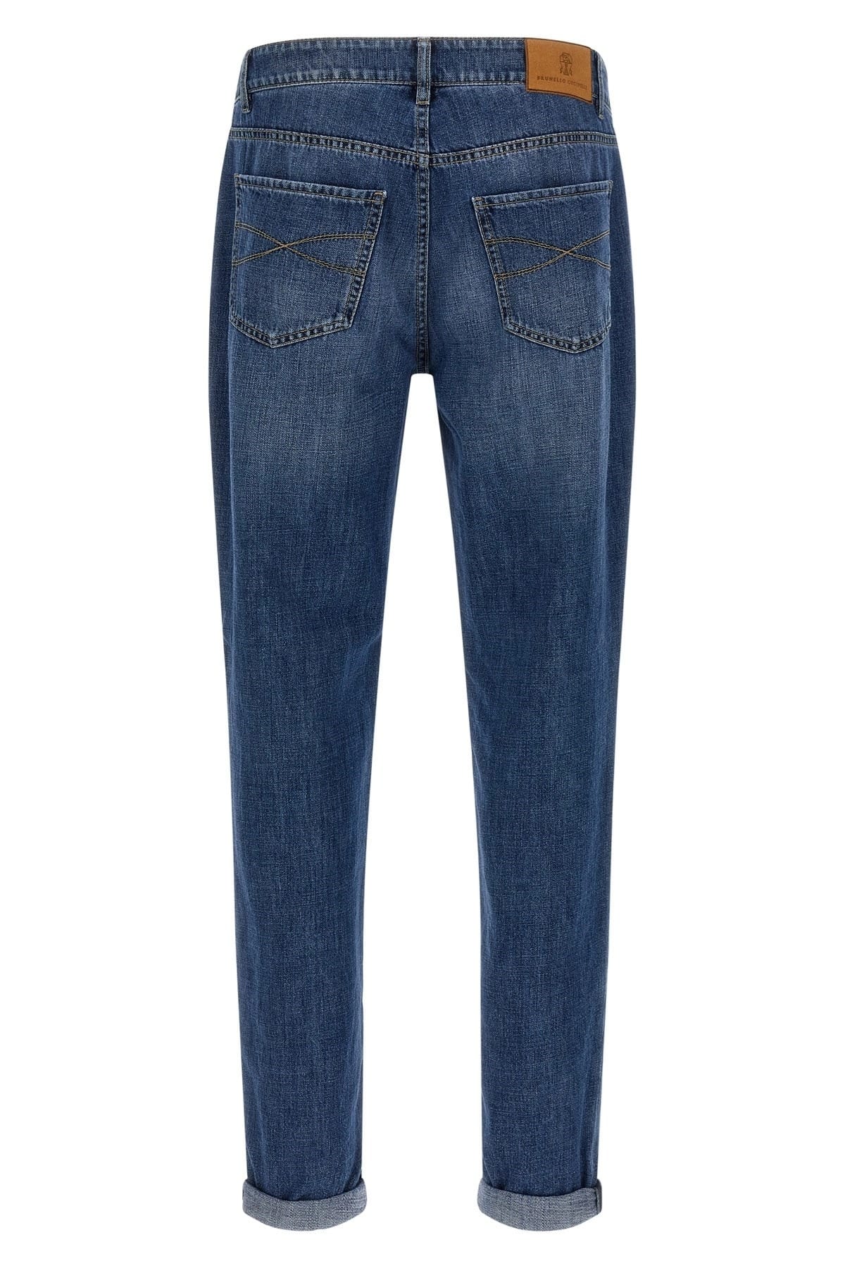 Brunello Cucinelli Brunello Cucinelli Logo Embroidery Jeans