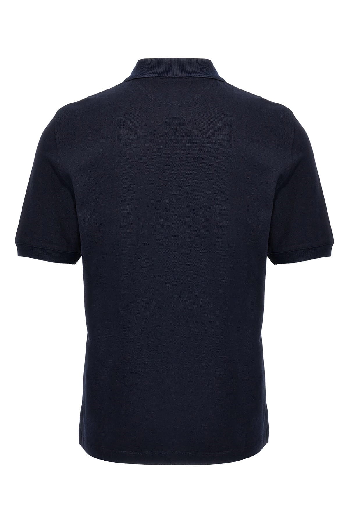 Brunello Cucinelli Brunello Cucinelli Logo Piqué Polo Shirt