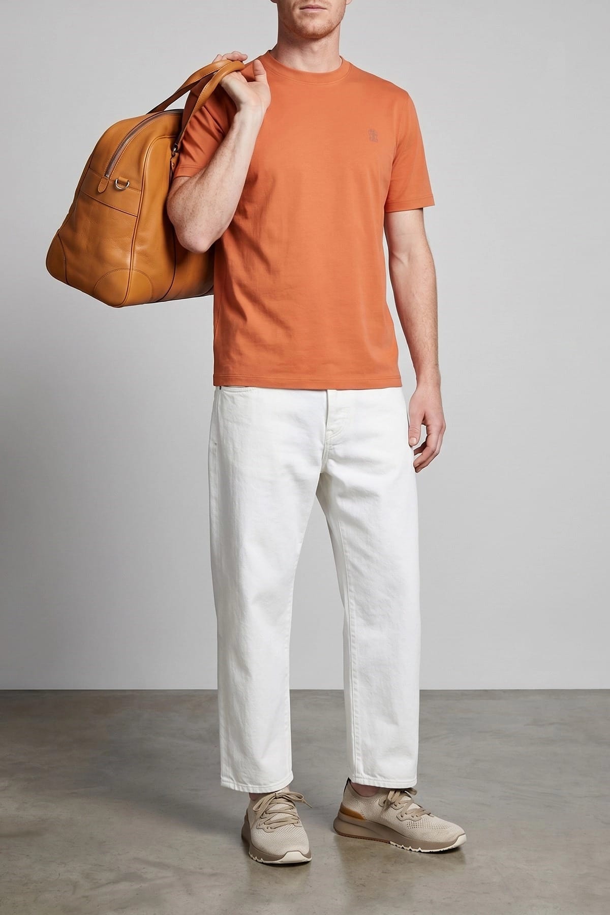 Brunello Cucinelli Brunello Cucinelli Logo Print T-Shirt