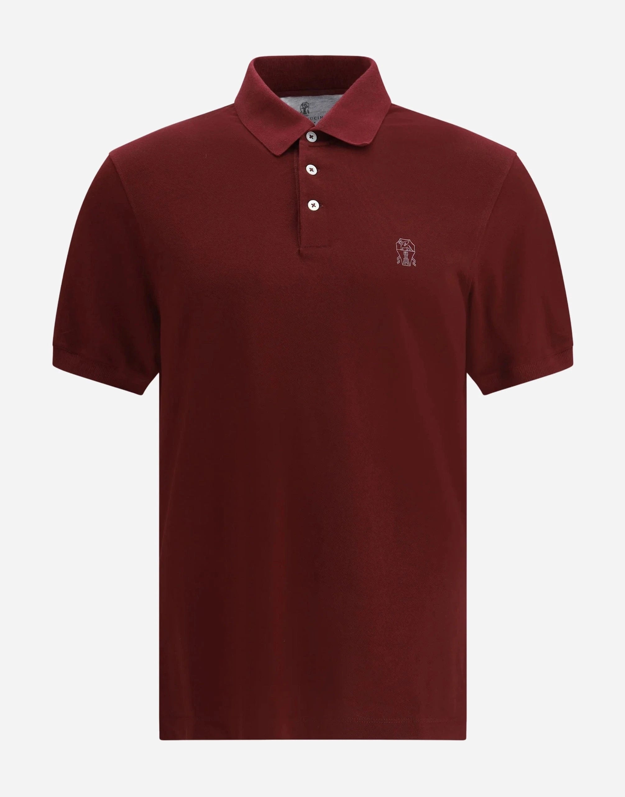 Brunello Cucinelli Logoed Cotton Polo Shirt