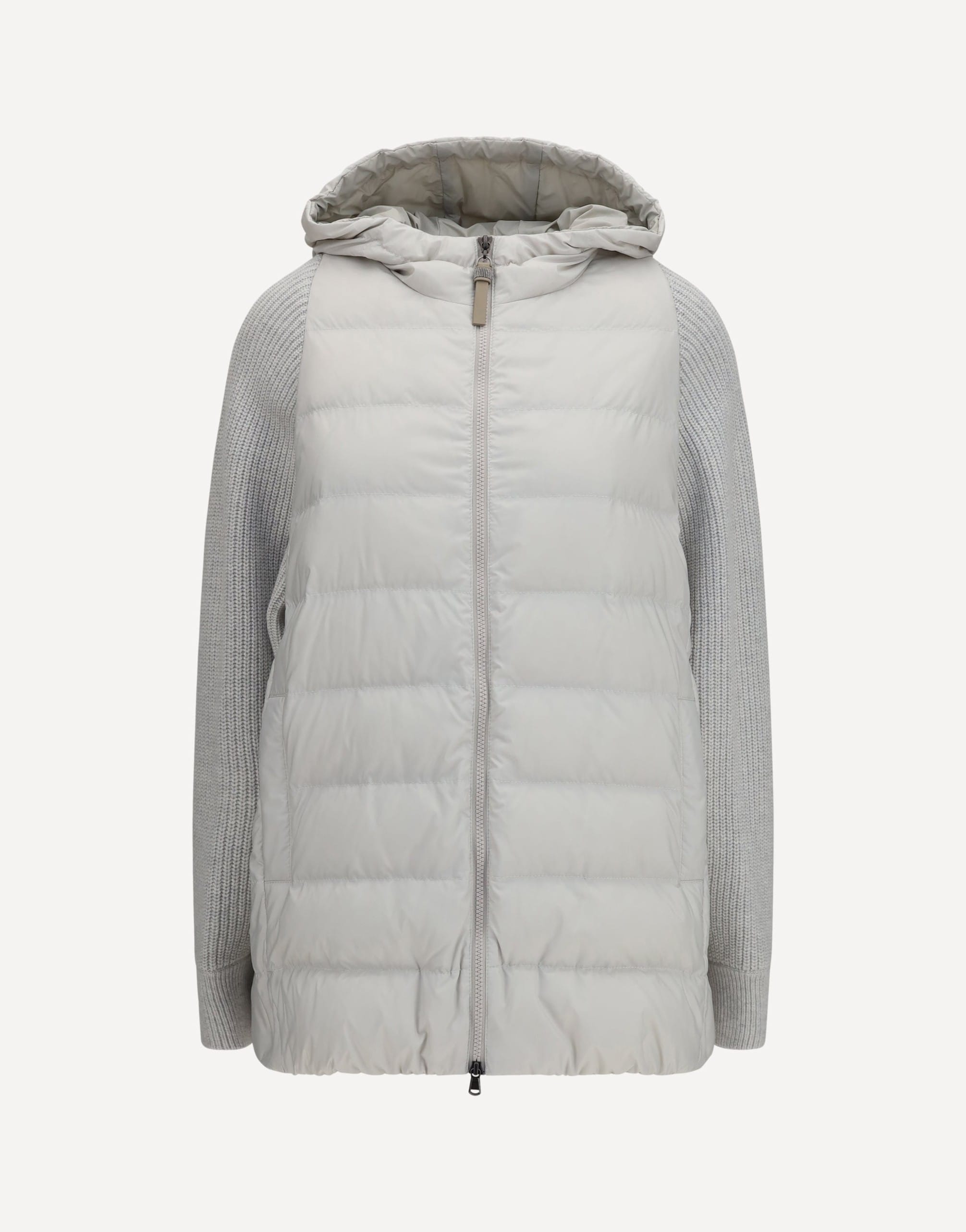 Brunello Cucinelli Brunello Cucinelli Long Monili Chain Puffer Jacket